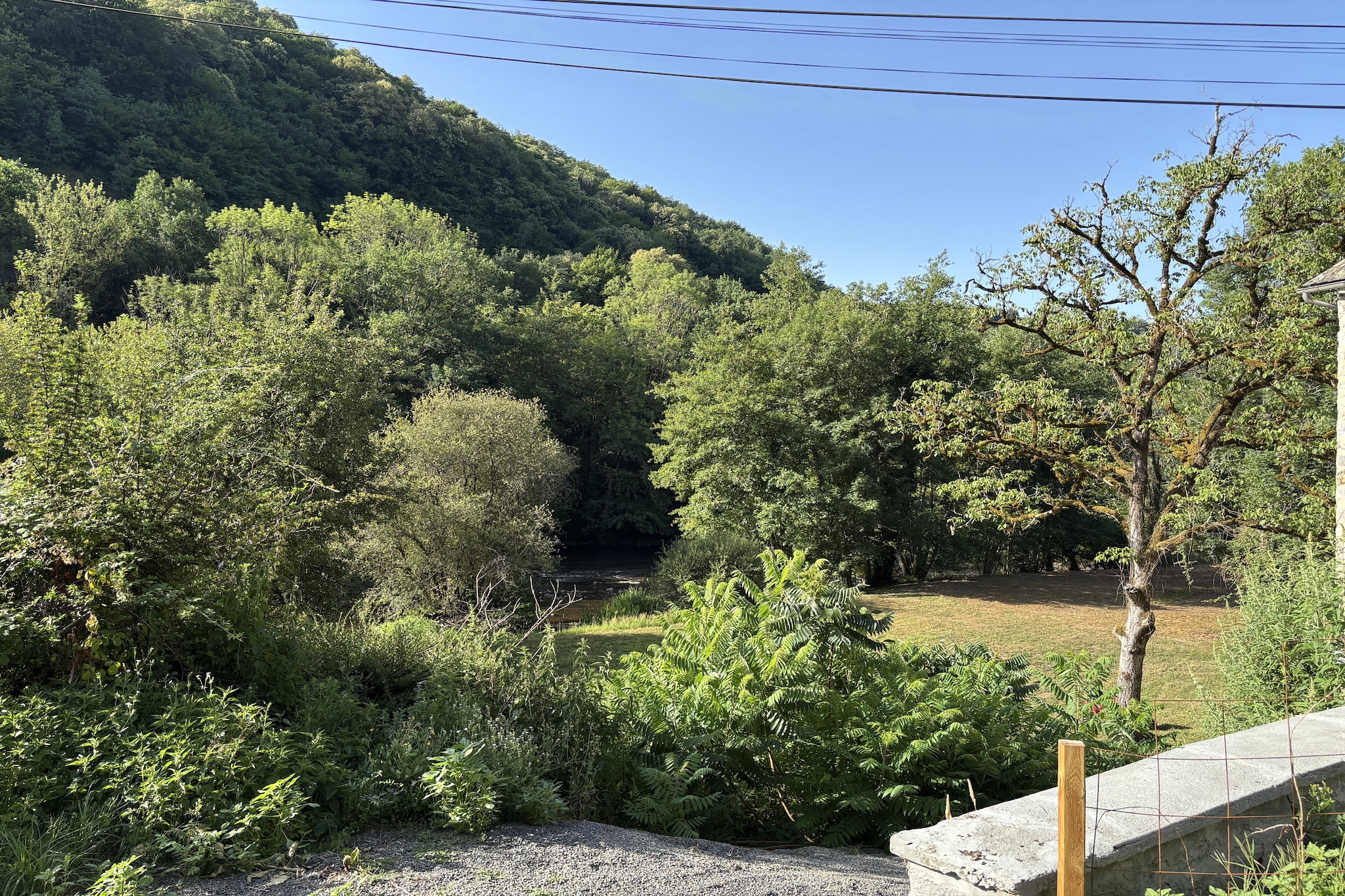 Les Rives de Vézère - Uitzicht zomer