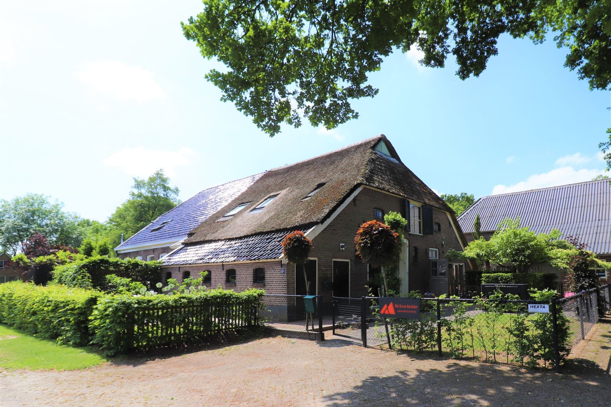 Large farmhouse in Dalerveen with a nice terrace