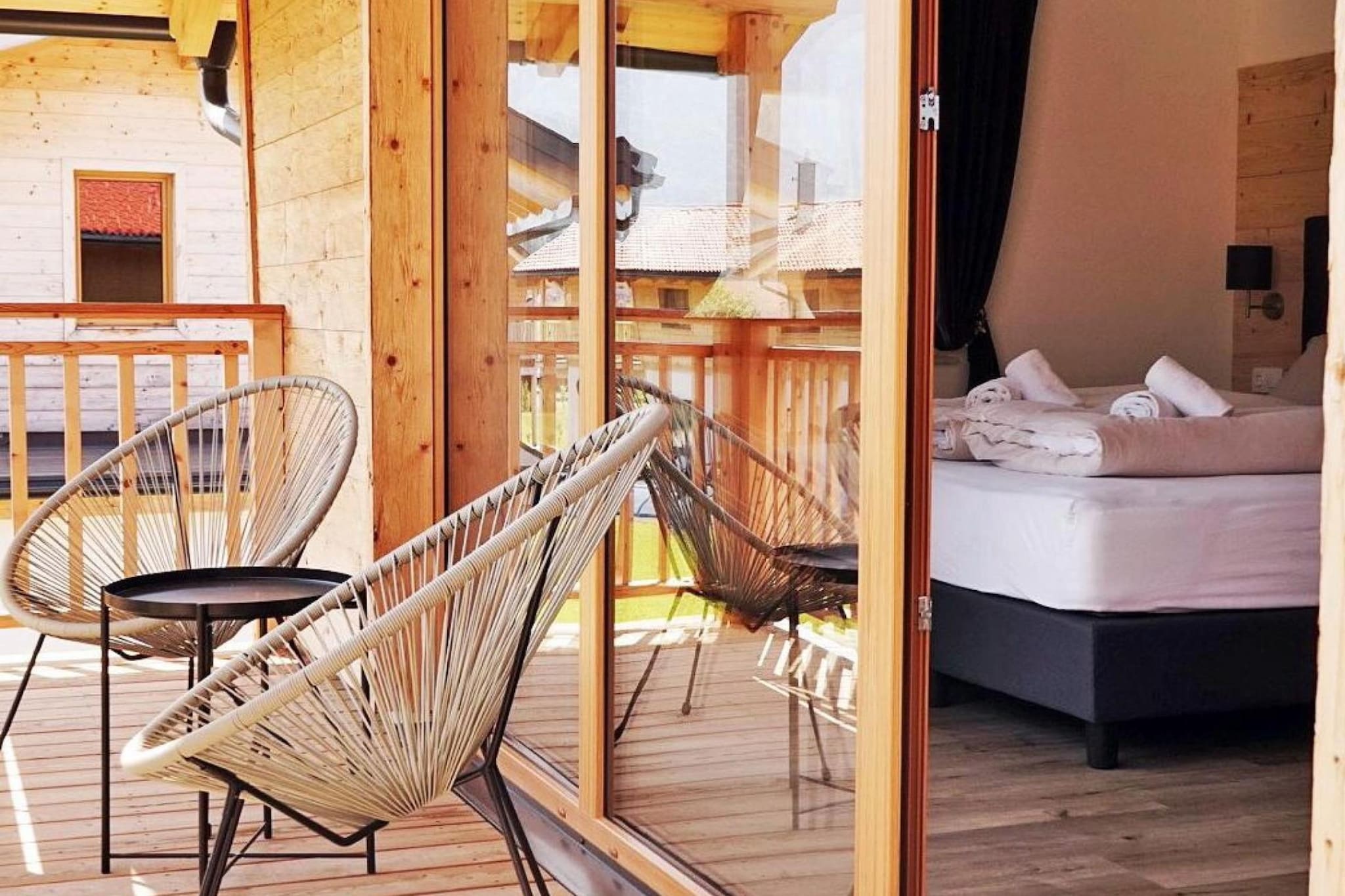 Inzell Chalets-Balcon-terrasse