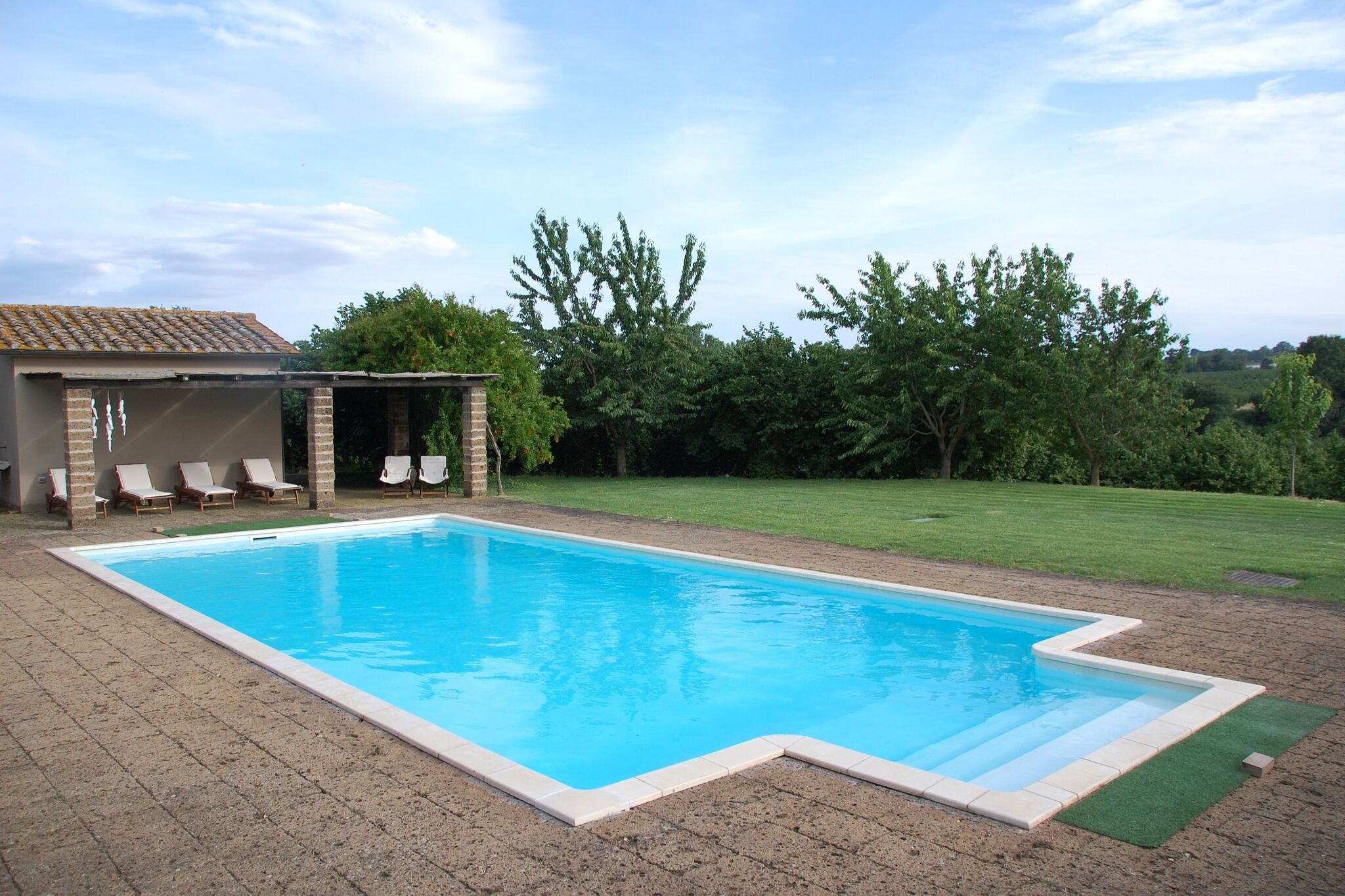 Angenehmes Ferienhaus in Orte mit privatem Pool