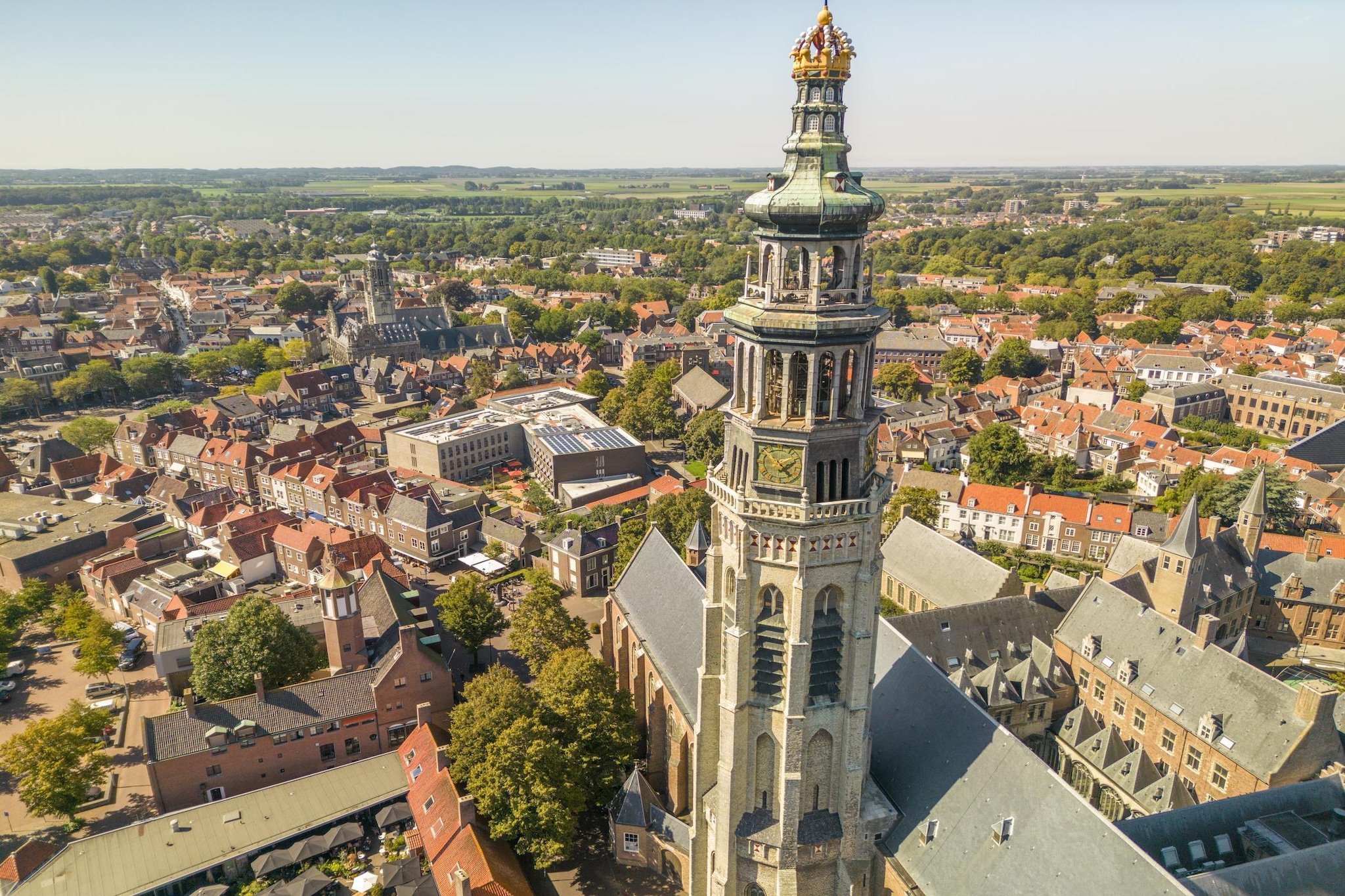 Park Veerse Kreek 4-Areas within 5km in summer