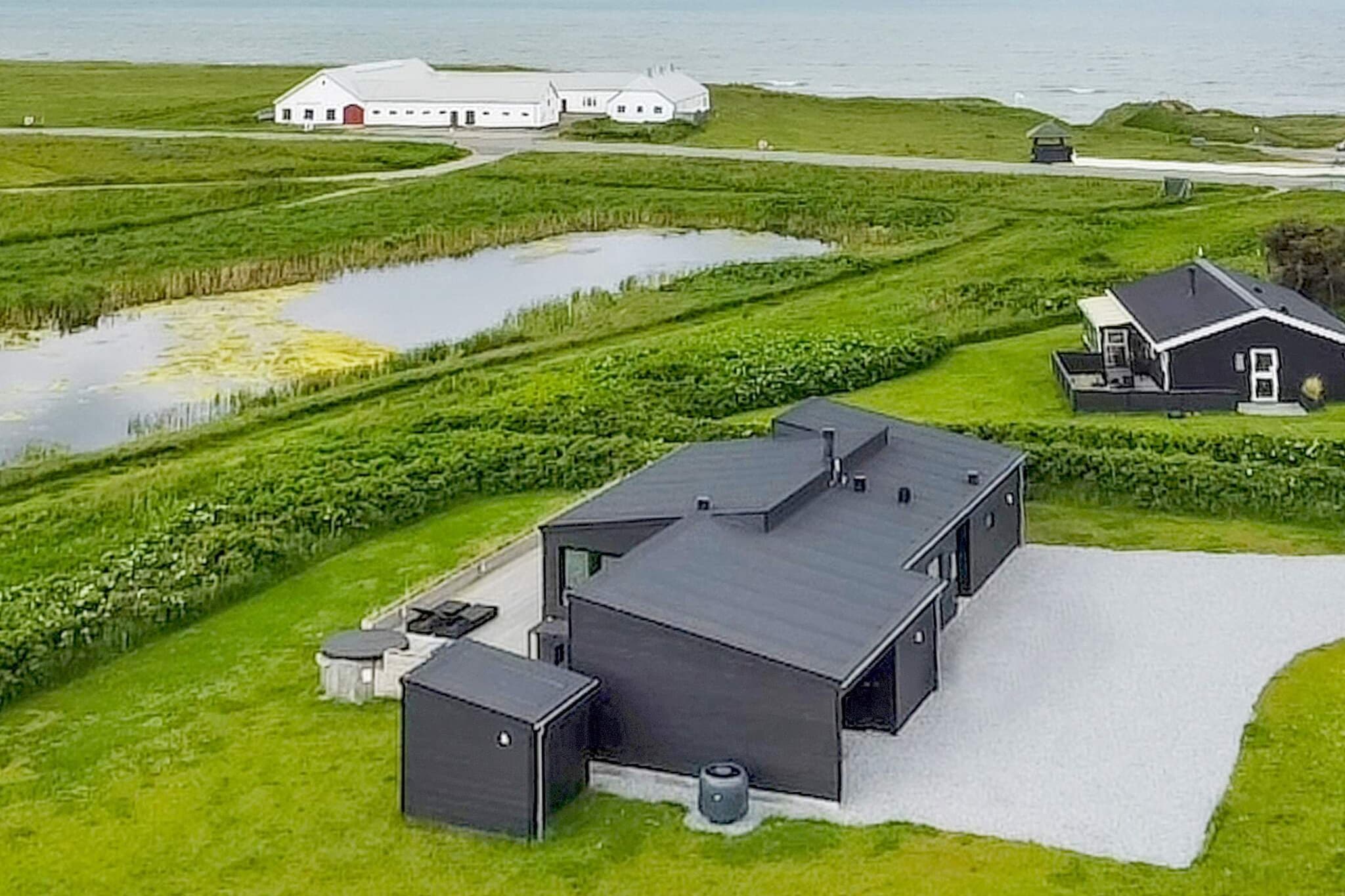 Luxe vakantieverblijf nabij Lyngby - Buitenlucht