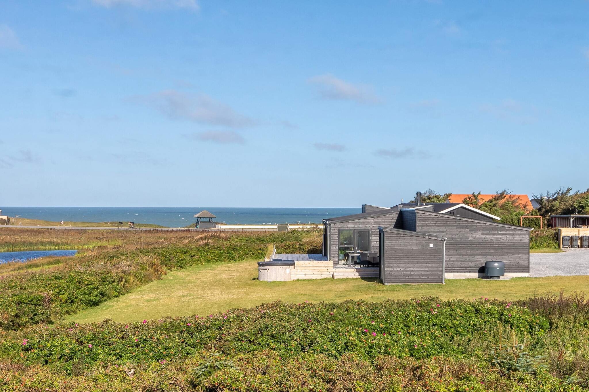Luxe vakantieverblijf nabij Lyngby - Buitenlucht
