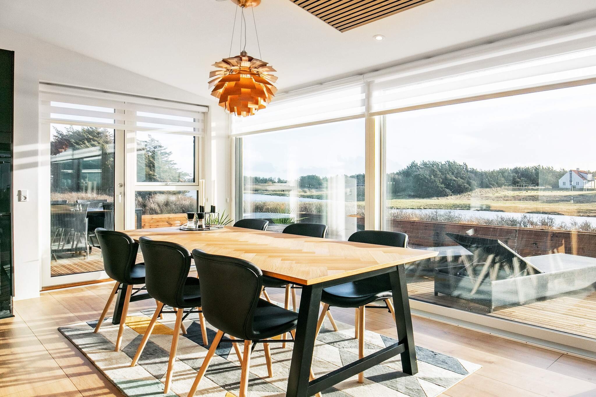 Luxe vakantieverblijf nabij Lyngby - Binnen