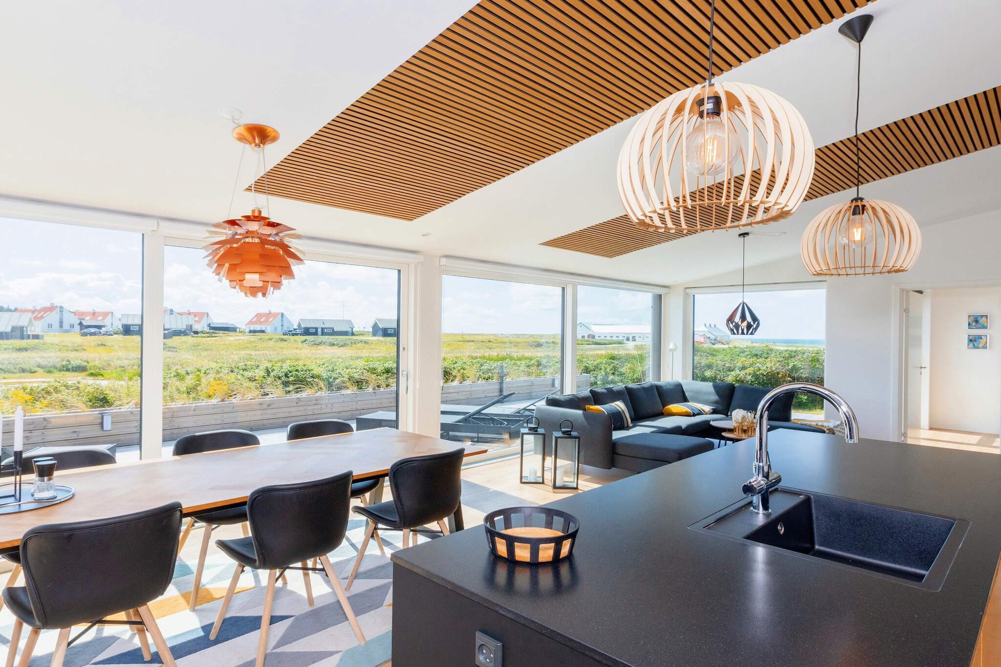 Luxe vakantieverblijf nabij Lyngby - Binnen