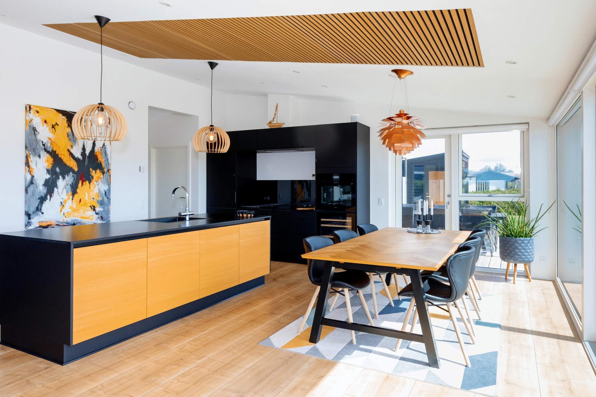 Luxe vakantieverblijf nabij Lyngby - Binnen