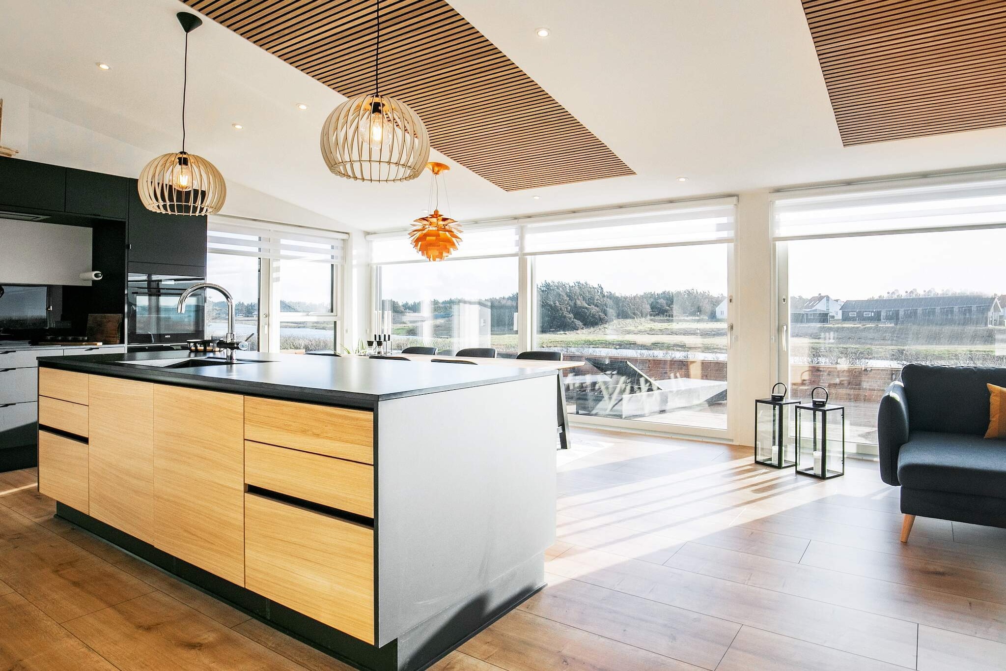 Luxe vakantieverblijf nabij Lyngby - Binnen