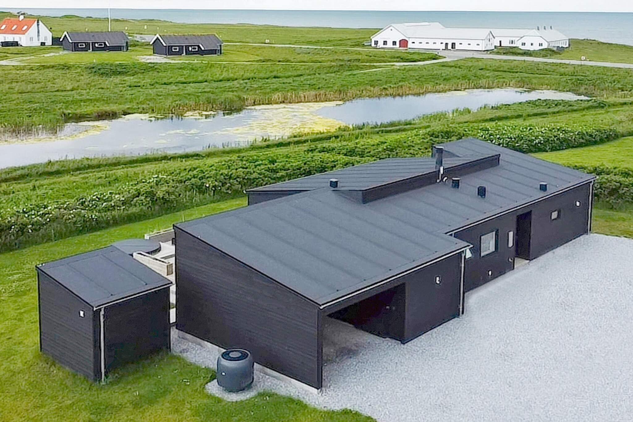 Luxe vakantieverblijf nabij Lyngby - Uitzicht