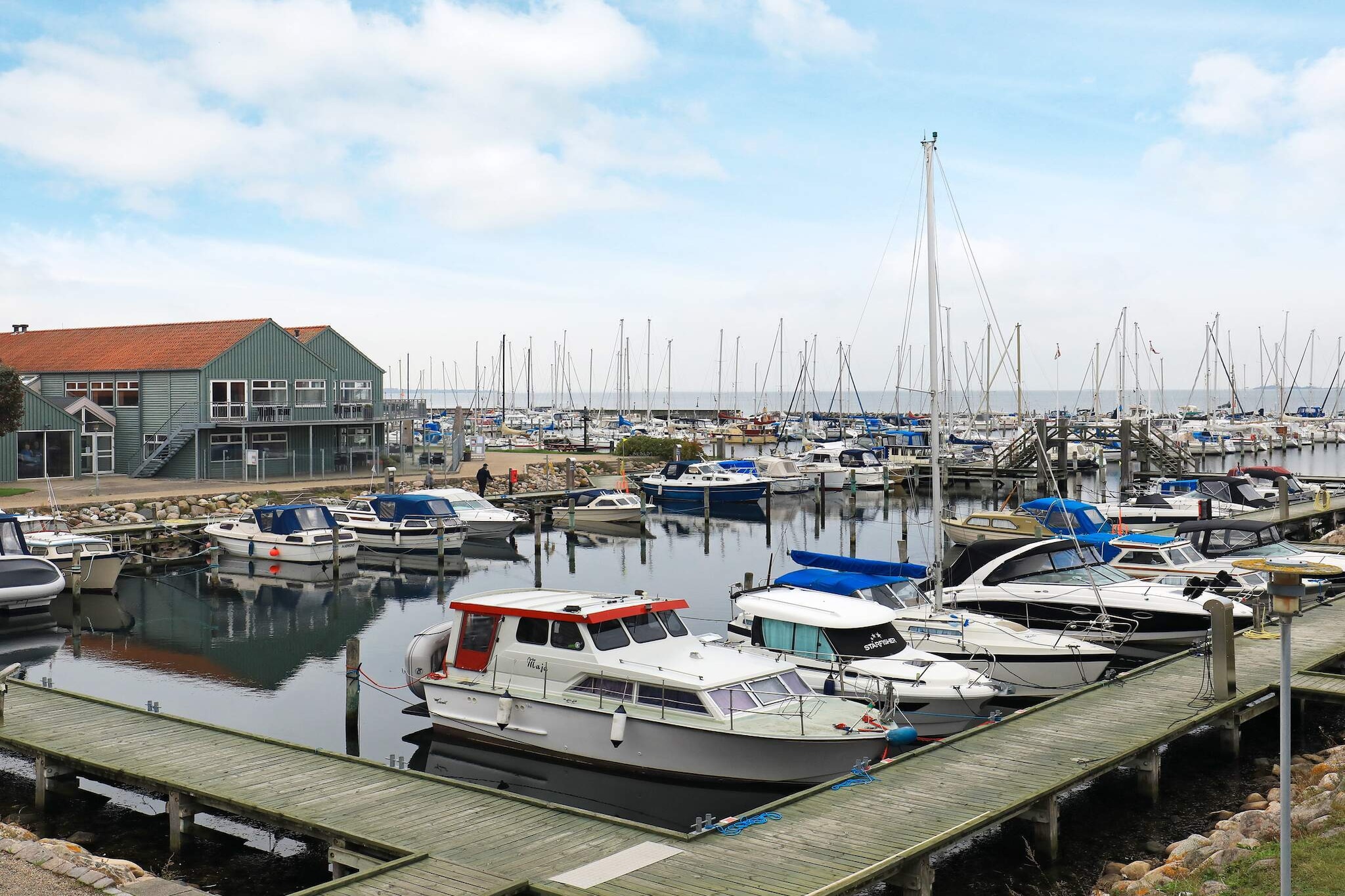 Maison de vacances pour 6 a Rudkøbing-By Traum - Vue sur l'eau