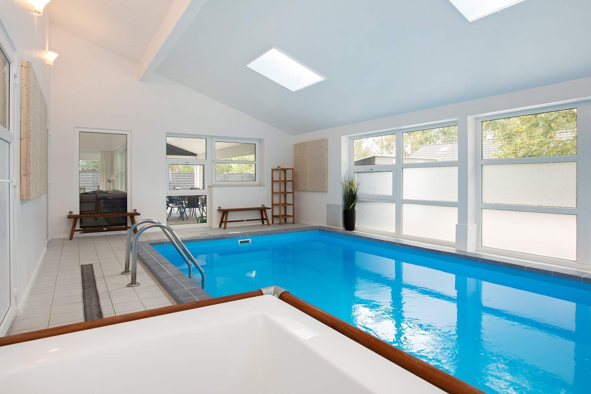 12 Personen Ferienhaus in Væggerløse-By Traum - Schwimmbad