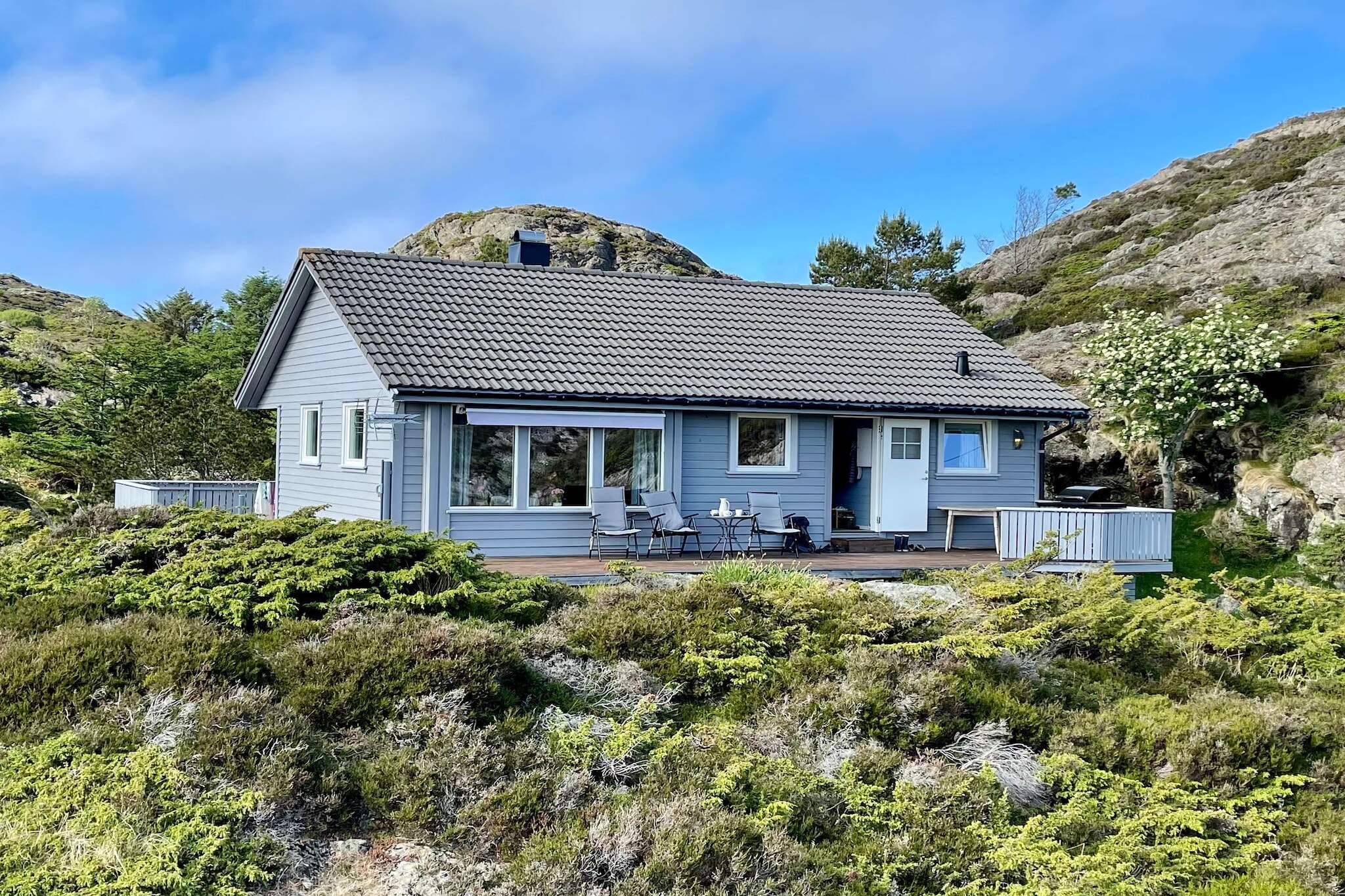 Maison de vacances pour 6 a Espevær-By Traum