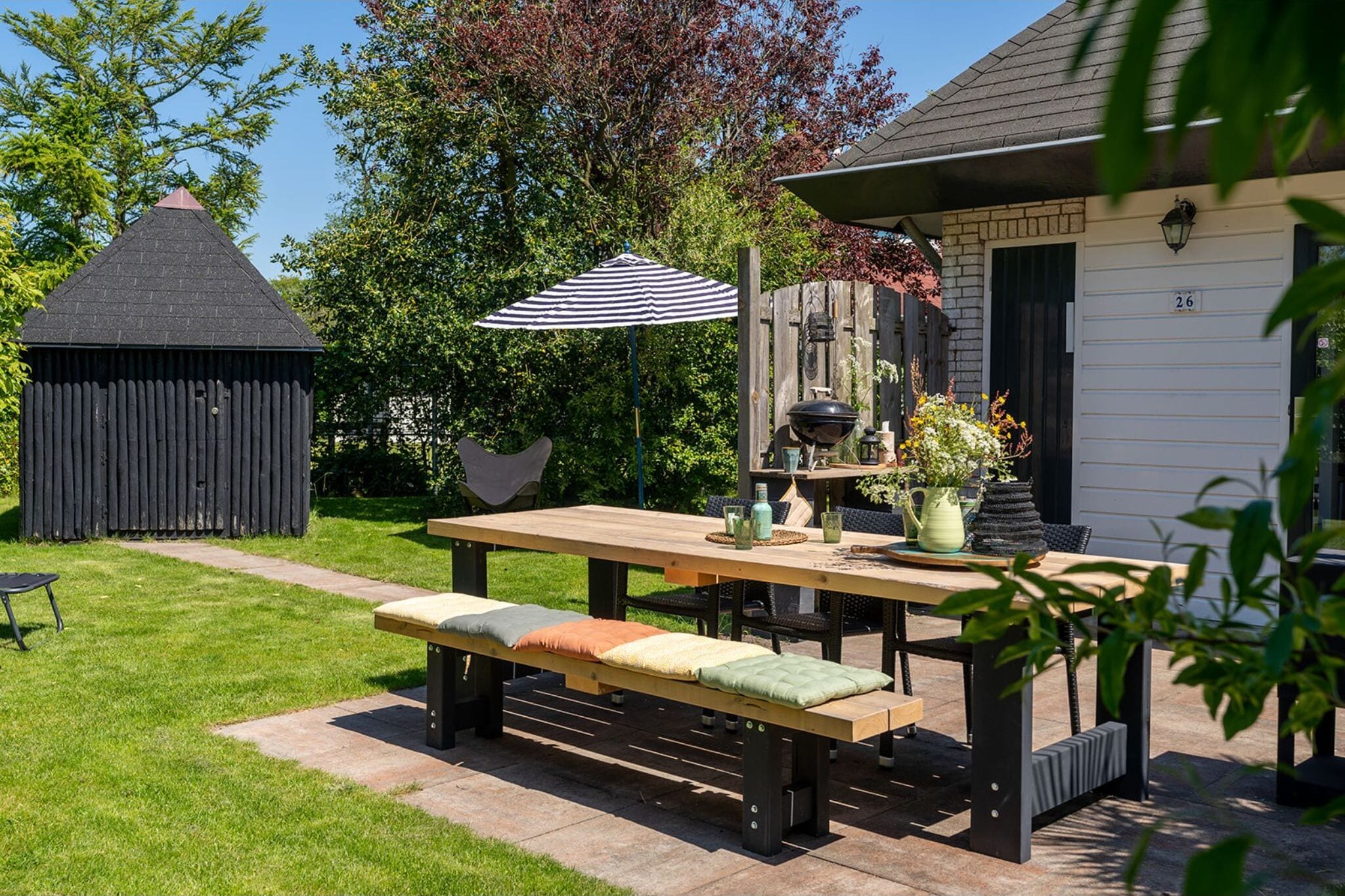 Maison de vacances idyllique avec jardin clôturé