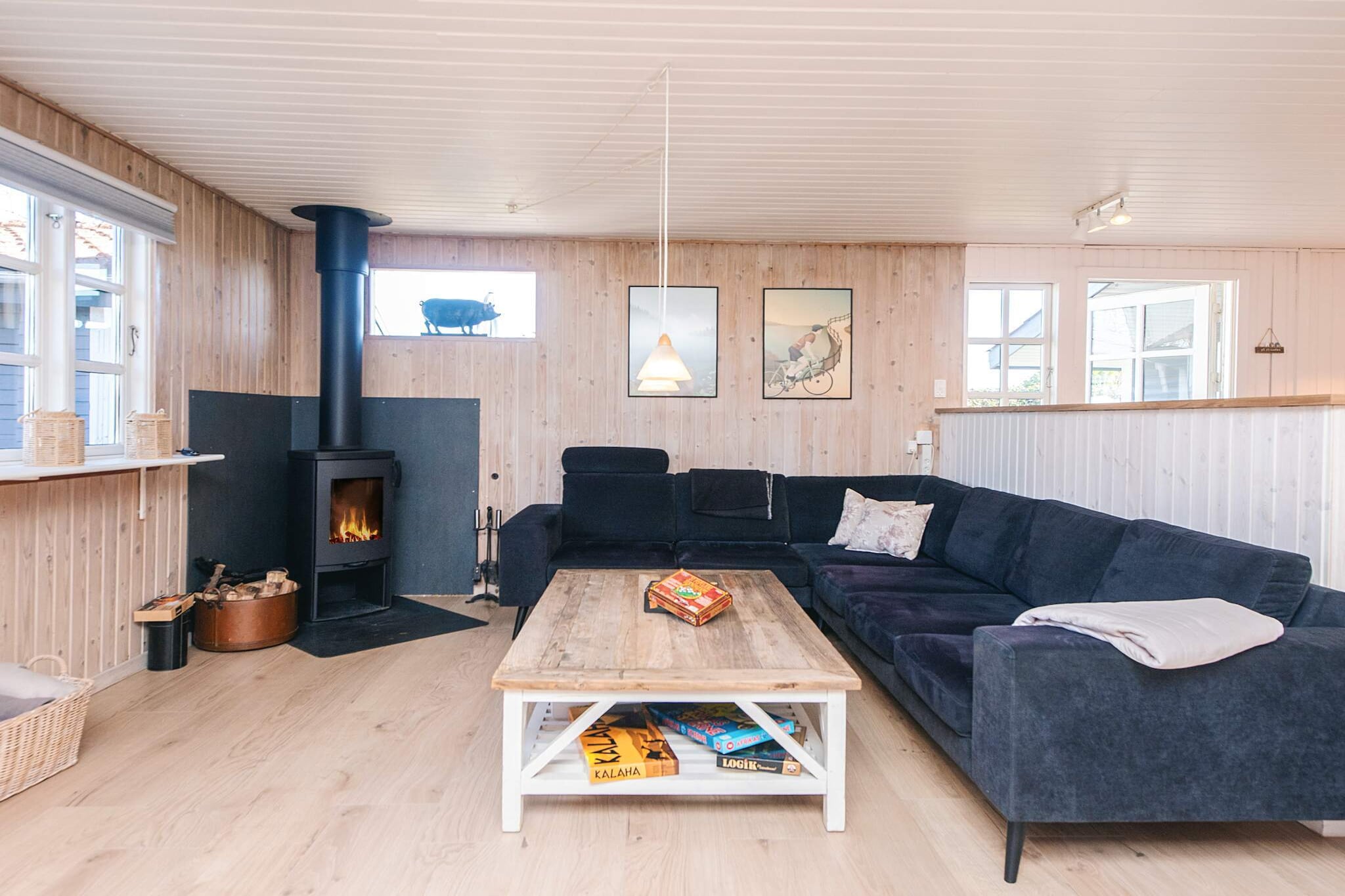 Strandhuisje met aanbouw
