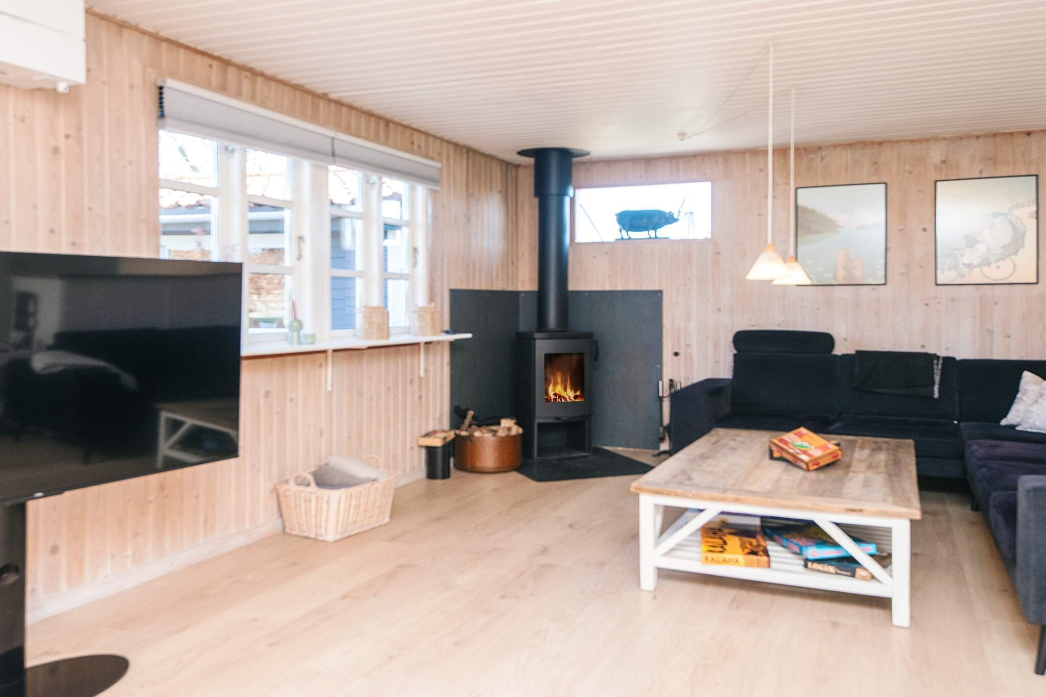 Strandhuisje met aanbouw