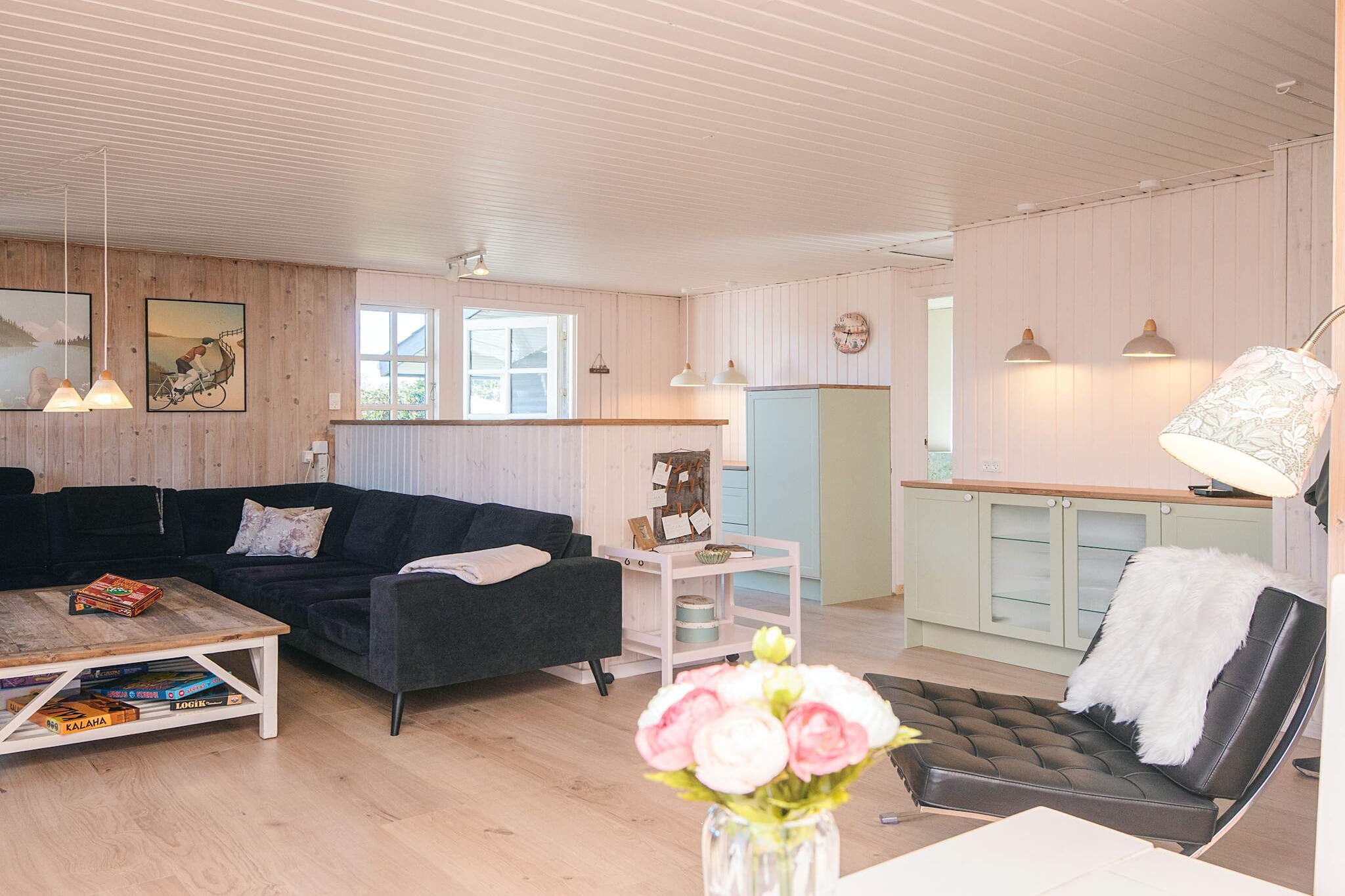 Strandhuisje met aanbouw - Binnen