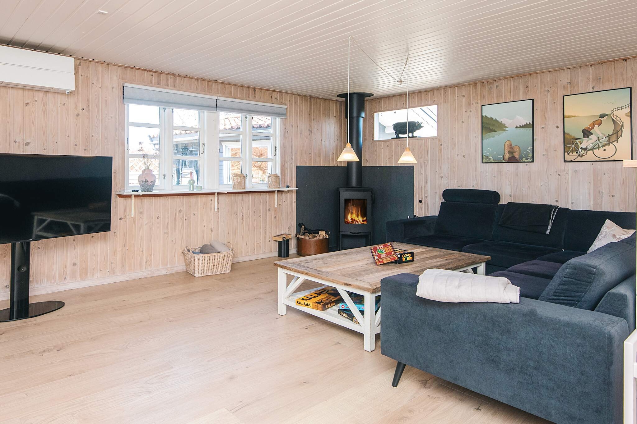 Strandhuisje met aanbouw - Binnen