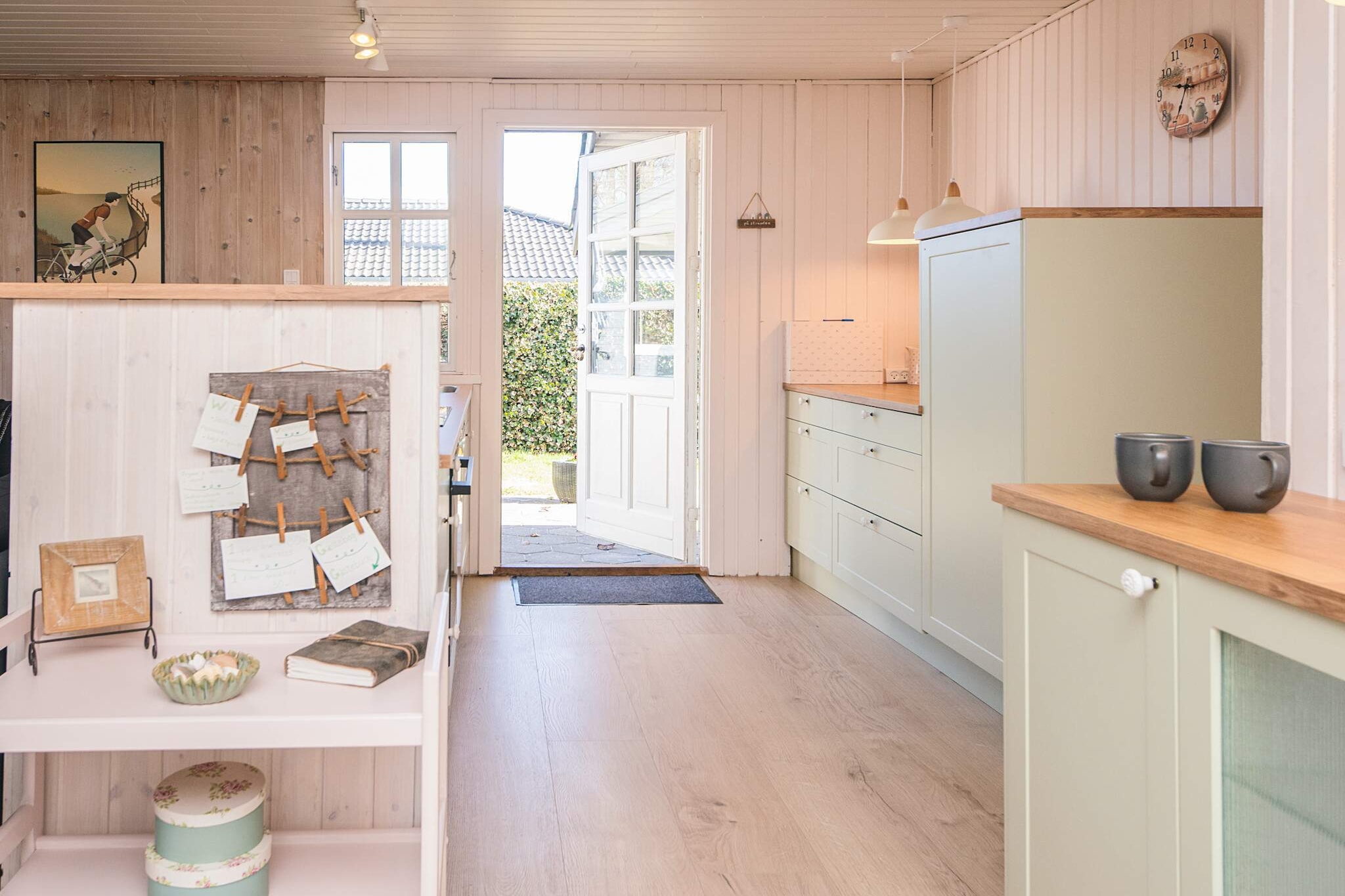 Strandhuisje met aanbouw - Binnen