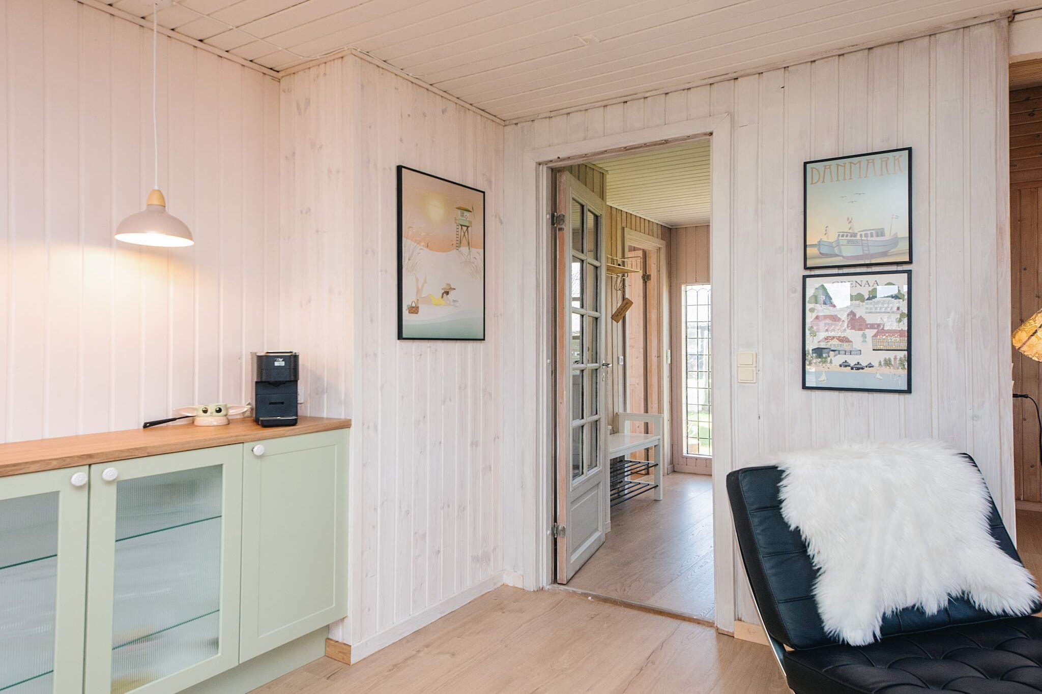 Strandhuisje met aanbouw - Binnen
