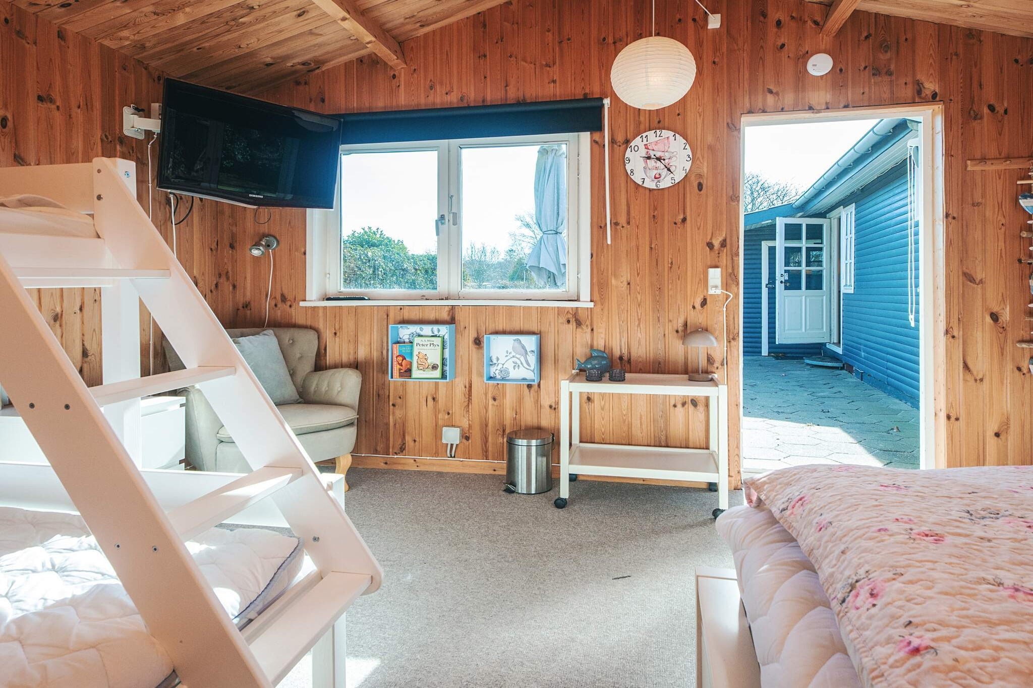 Strandhuisje met aanbouw - Binnen