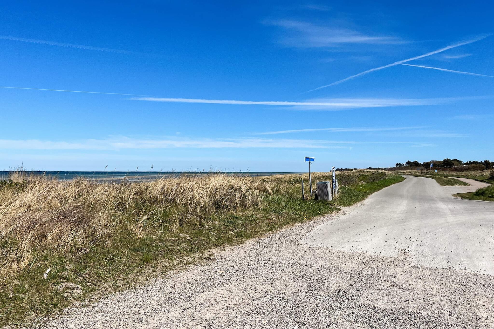 Strandhuisje met aanbouw - Uitzicht