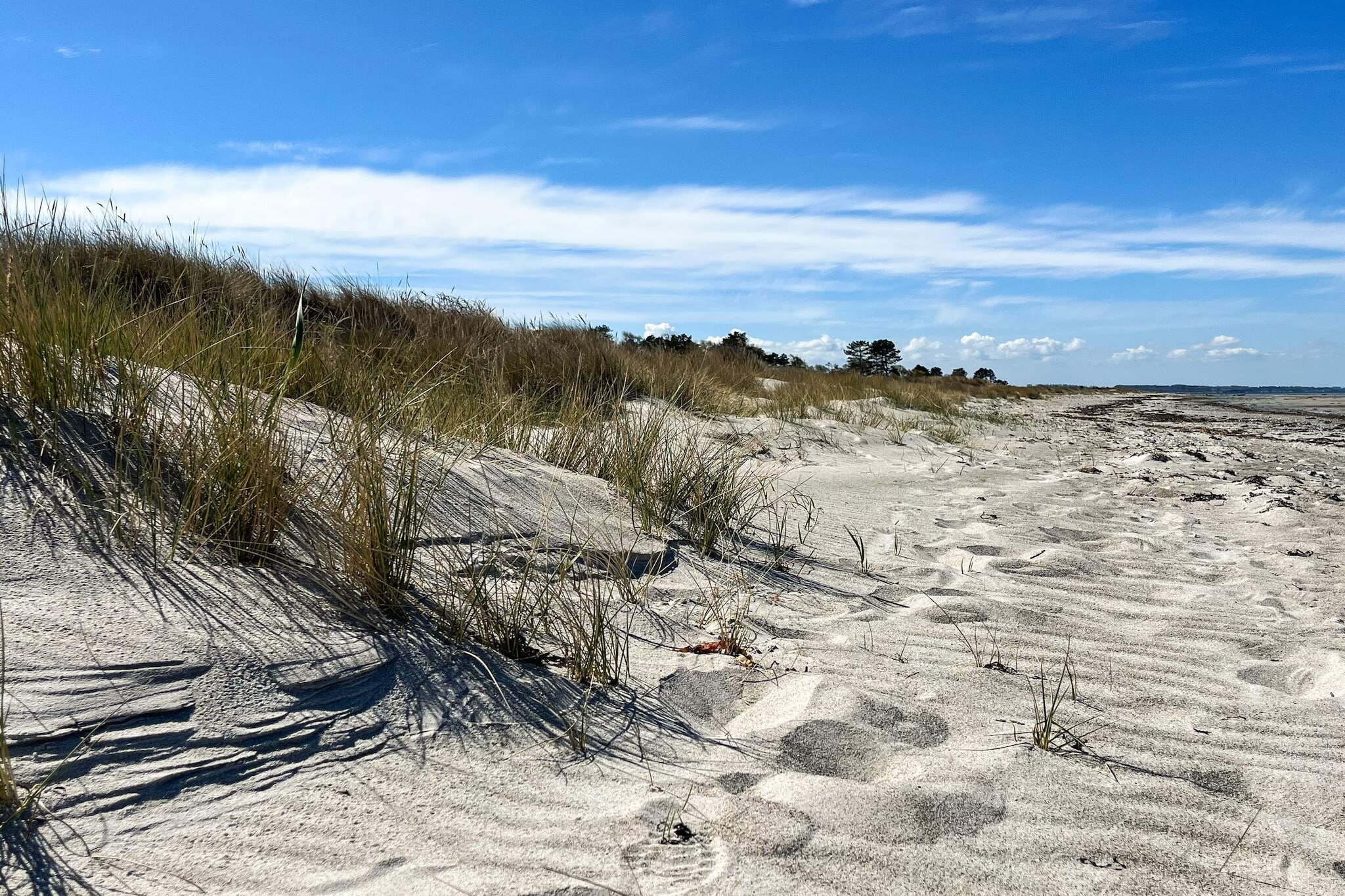 Strandhuisje met aanbouw - Uitzicht