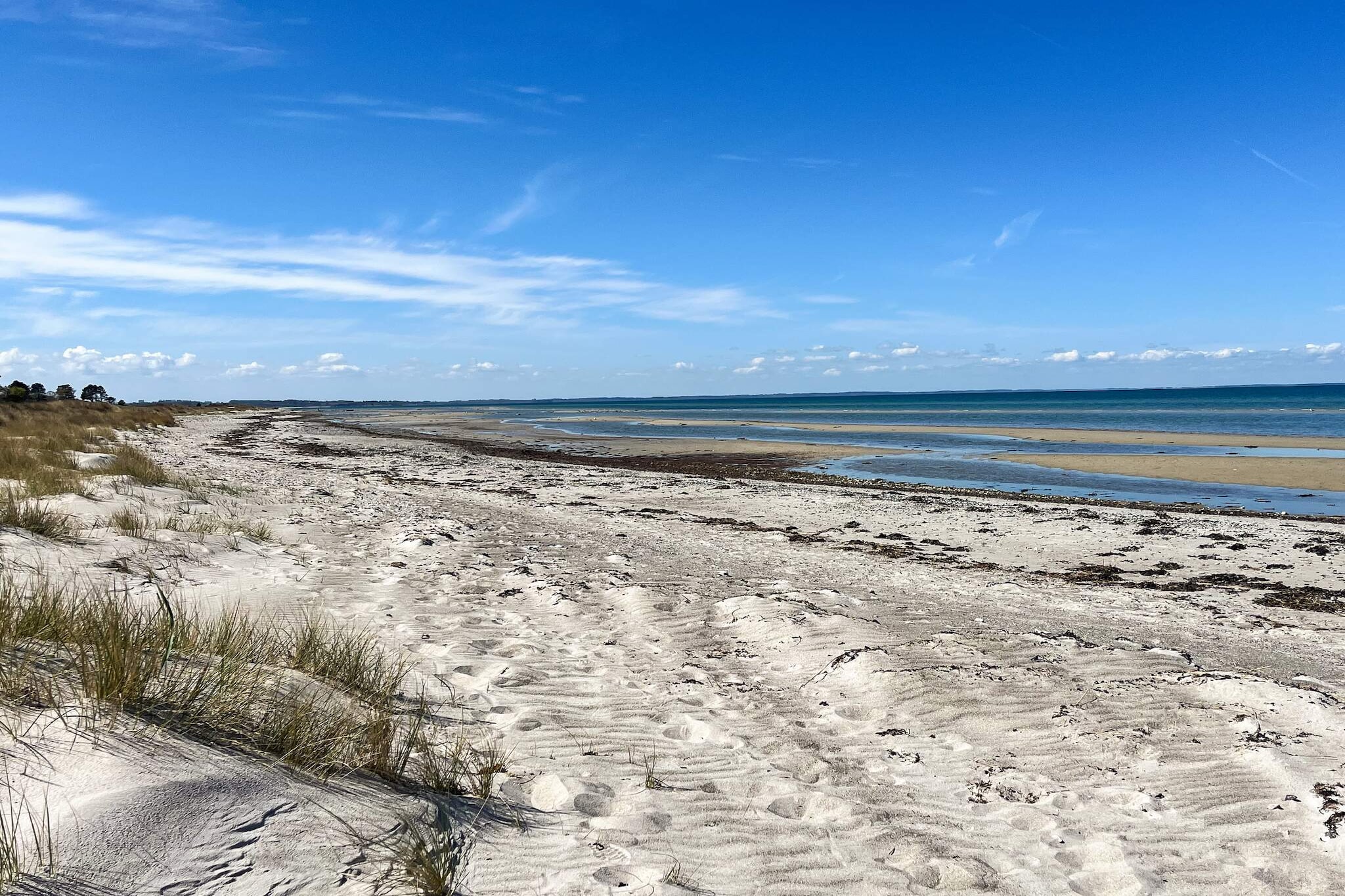 Strandhuisje met aanbouw - Uitzicht
