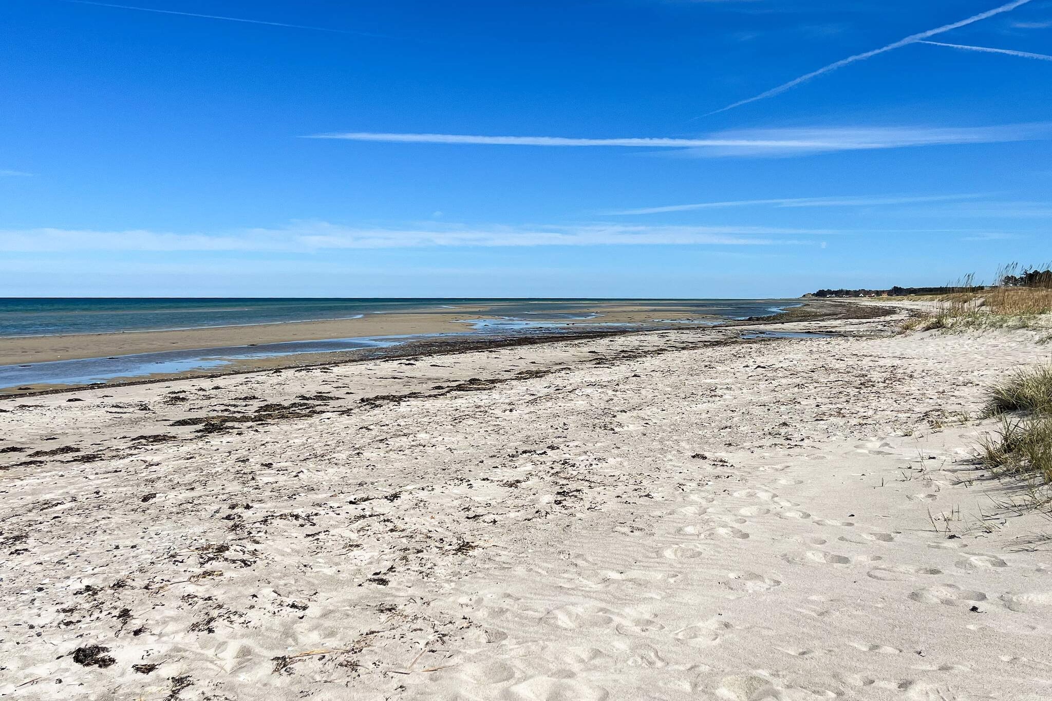 Strandhuisje met aanbouw - Uitzicht