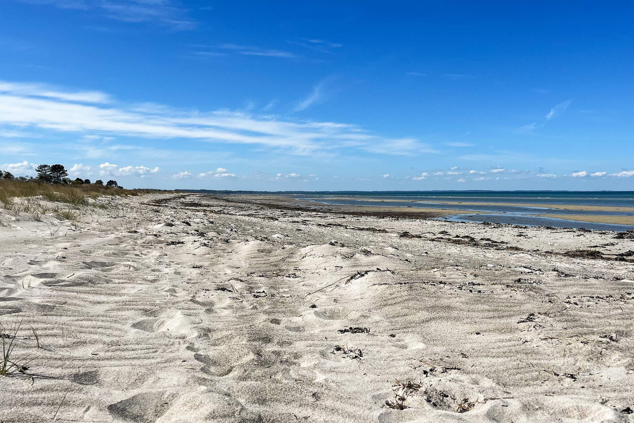 Strandhuisje met aanbouw - Uitzicht