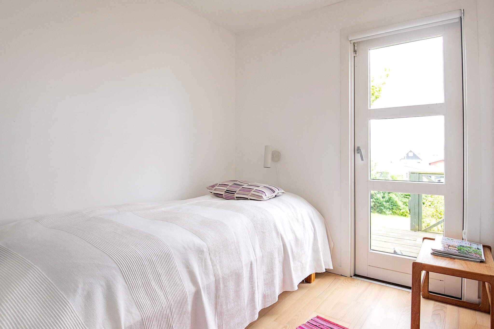 This cottage is located in the attractive cottage area just a short walk to Kerteminde town center as well as a good child-friendly beach. There is a combined living / dining room furnished with good quality furniture. The kitchen department is richly equipped for the holidays. The house contains two bedrooms with a double bed and a single bed as well as a small bathroom. Not for rent to youth groups.
A refundable deposit might be charged closer to your check-in date. This deposit covers utilities consumed during your stay and any additional services that may be taken. The final amount will be adjusted based on actual meter readings, actual usage of extra services, and any remaining balance will be refunded within 21 days after checkout.