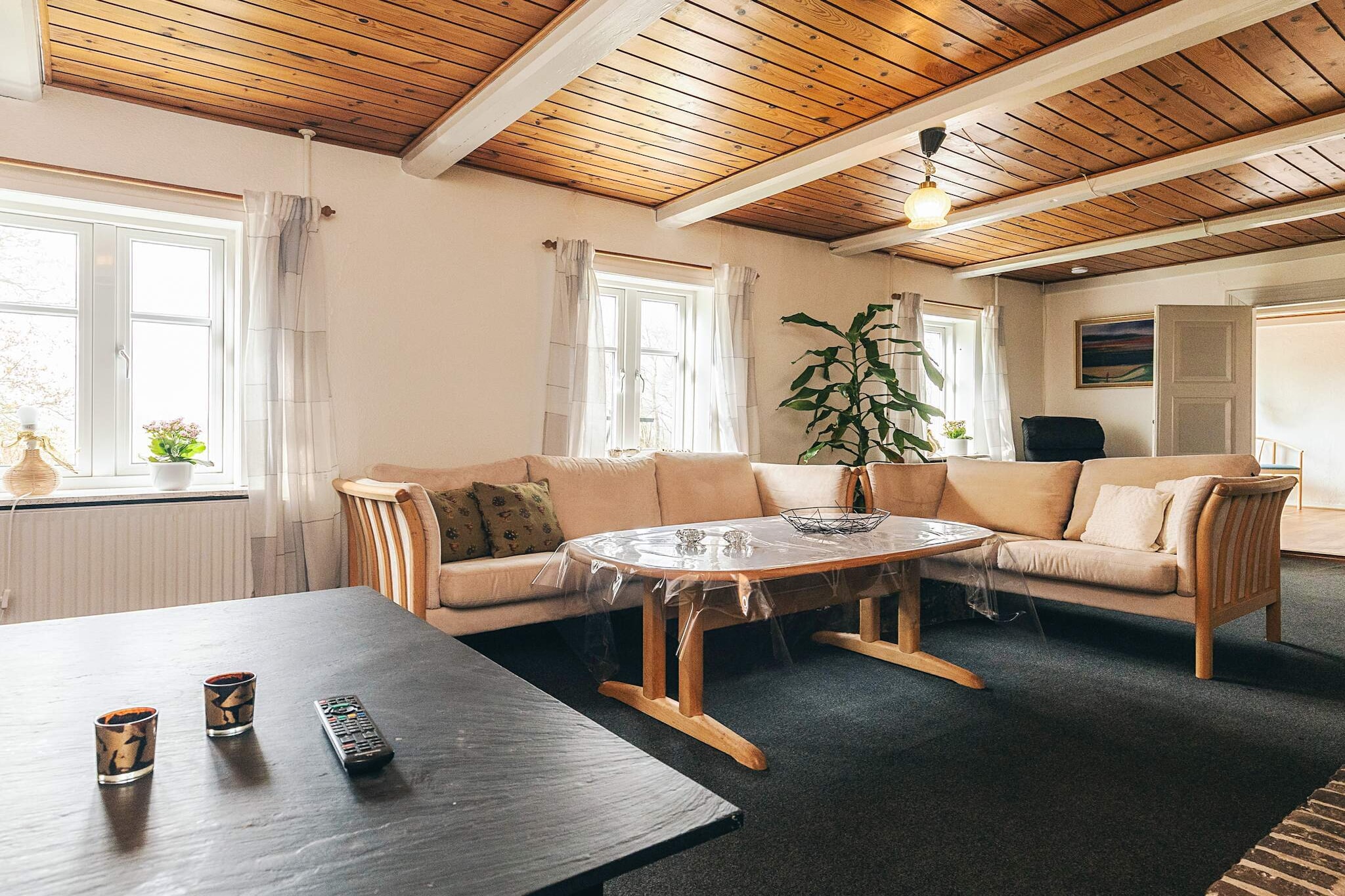 Rustiek huisje met open haard - Binnen