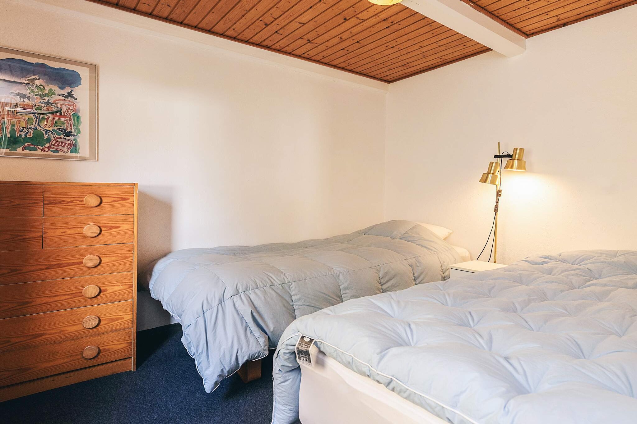 Rustiek huisje met open haard - Binnen
