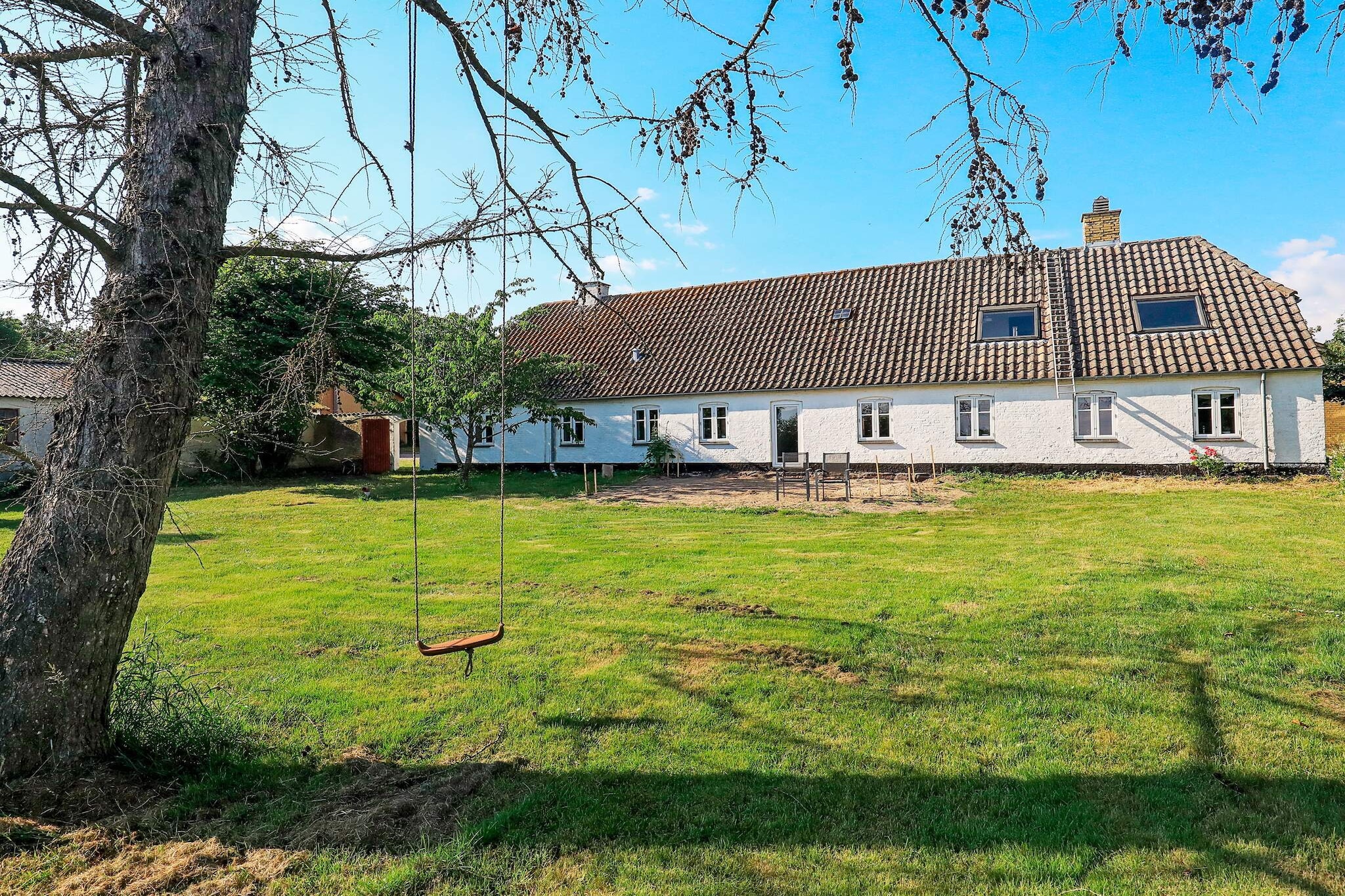 Rustiek huisje met open haard - Uitzicht