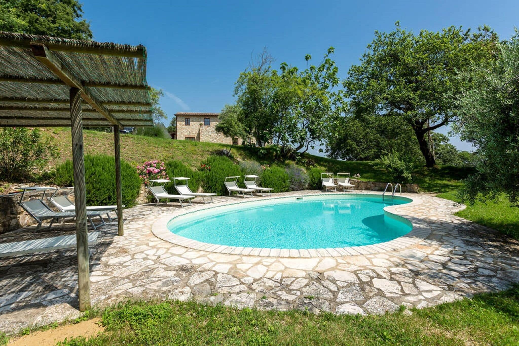 Charming holiday home in Palazzone with a swimming pool