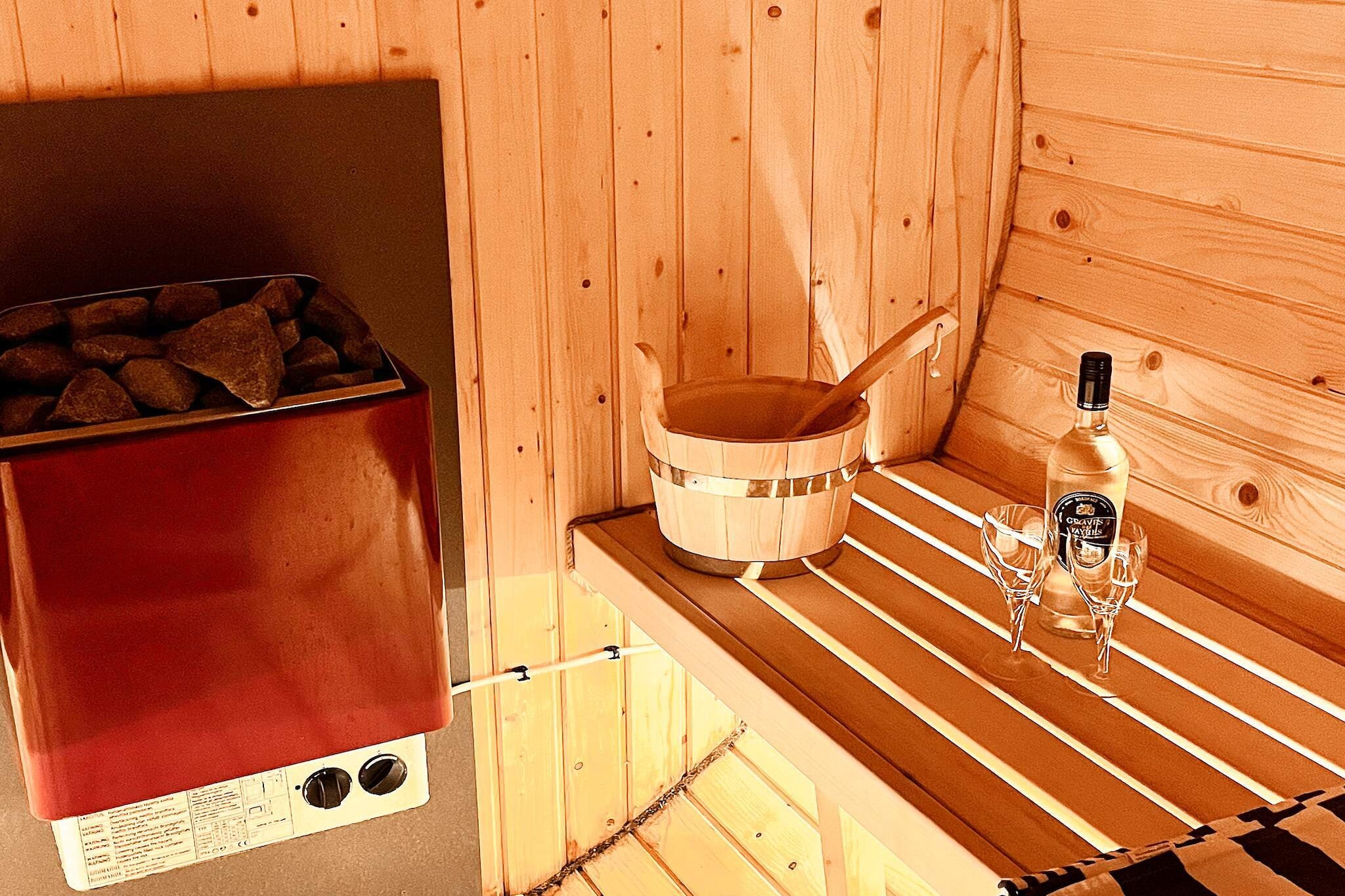 8 persoons vakantie huis in Ebeltoft-By Traum - Sauna
