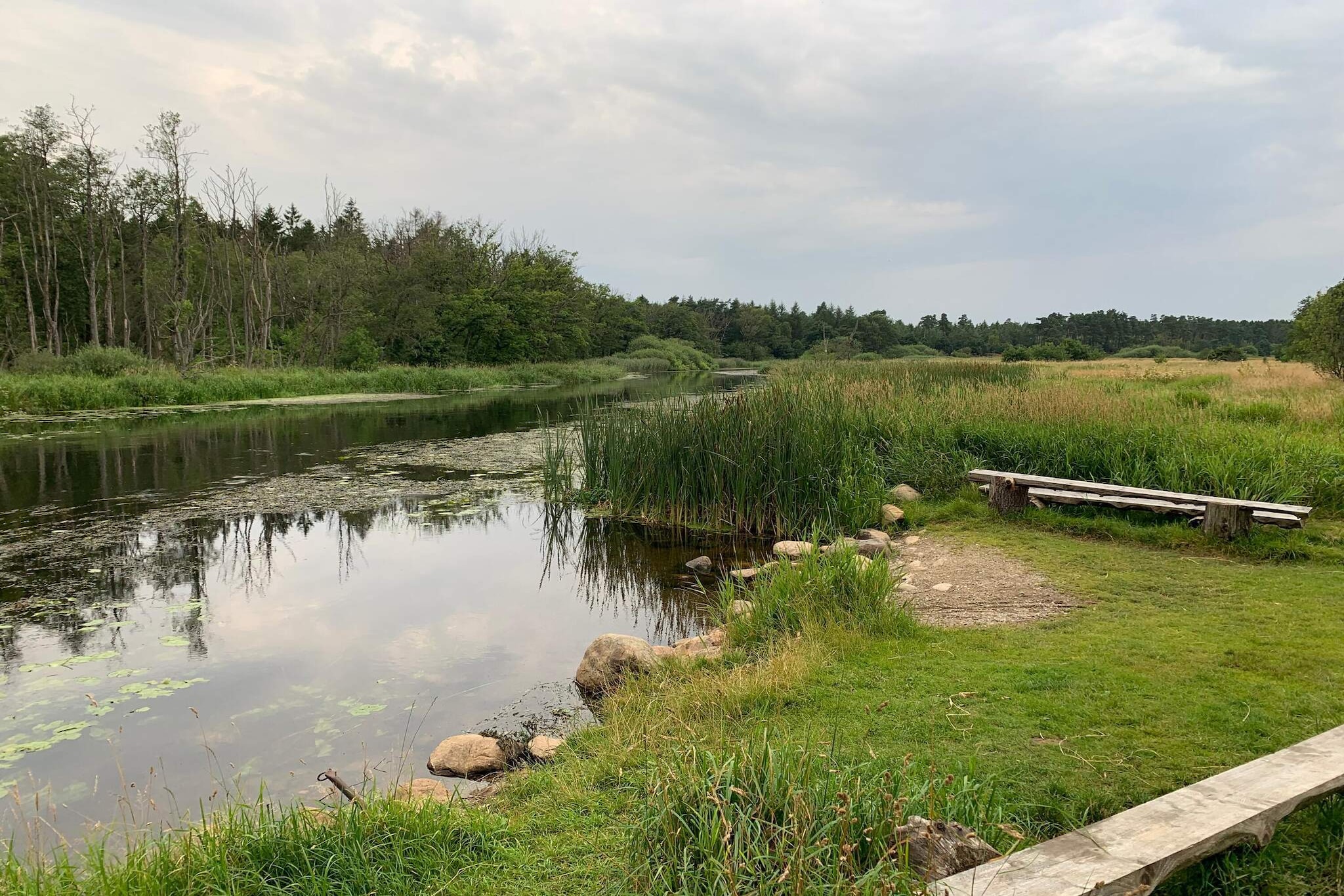 5 person holiday home in Ans By-By Traum-Water view