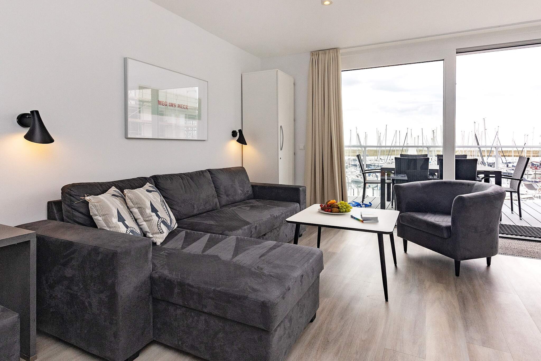 Luxeappartement aan de Kieler Förde - Binnen