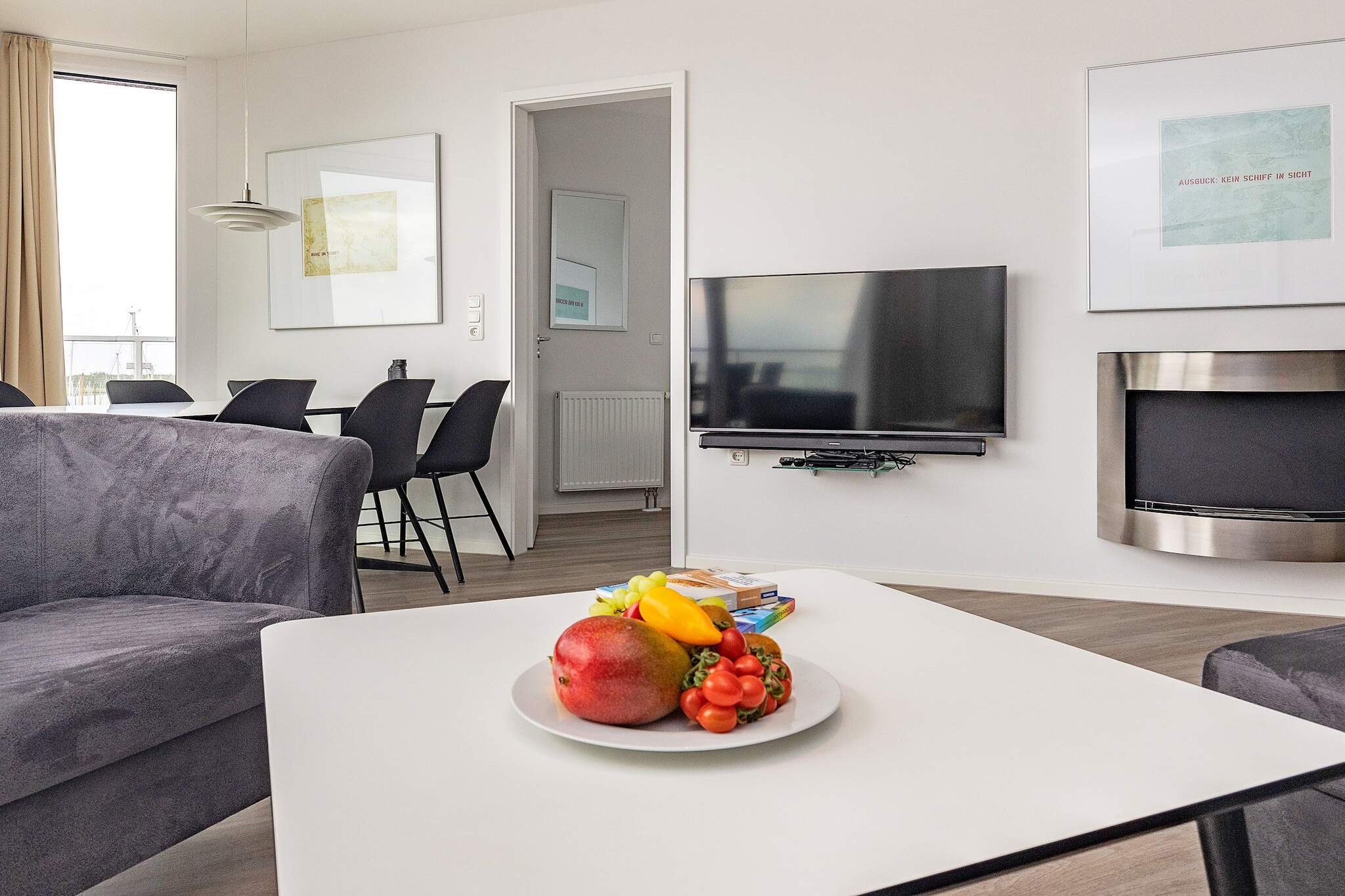 Luxeappartement aan de Kieler Förde - Binnen