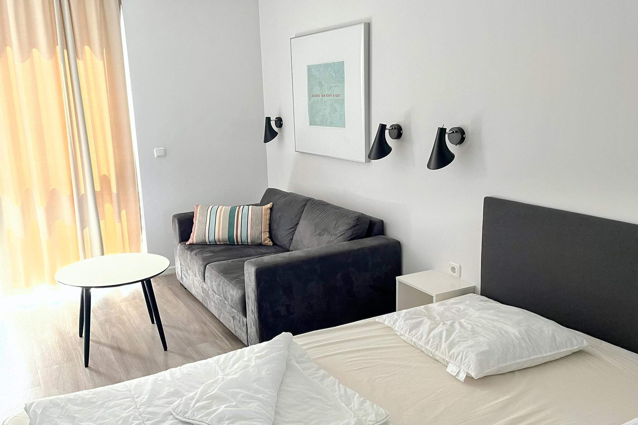 Appartement panoramisch uitzicht op de jachthaven-Binnen