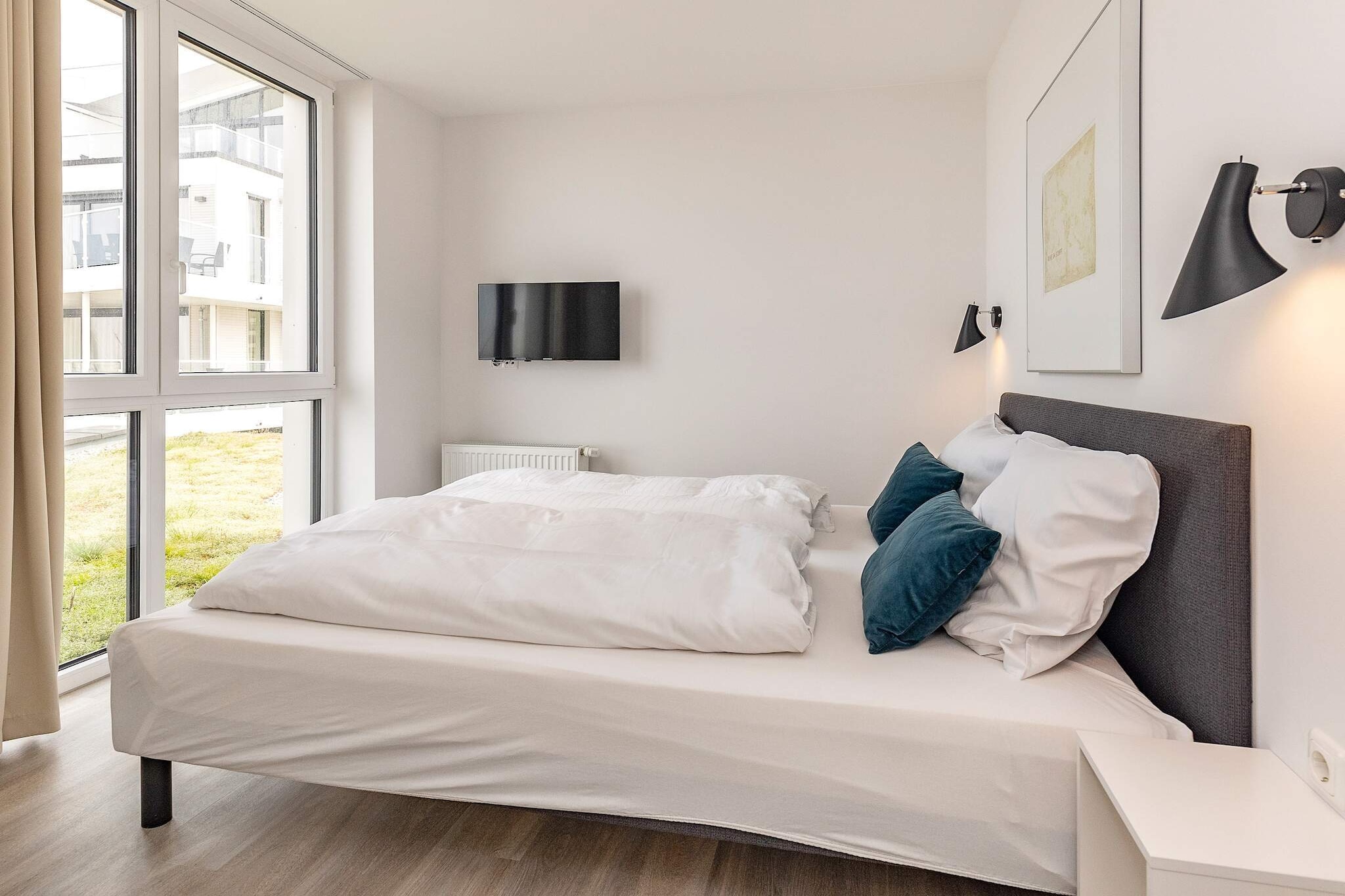 Modern appartement direct aan de haven - Binnen