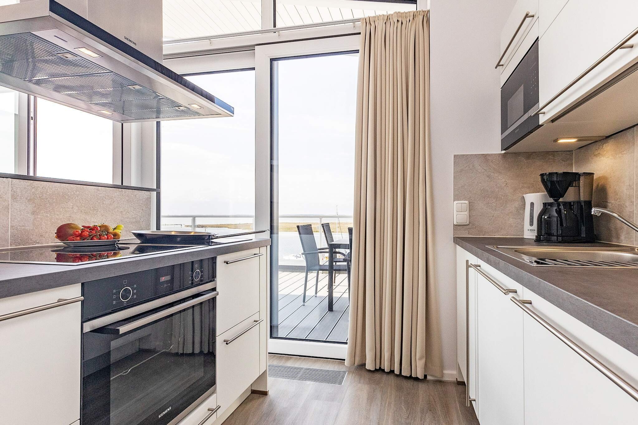 Penthouse met panoramisch uitzicht op zee - Binnen