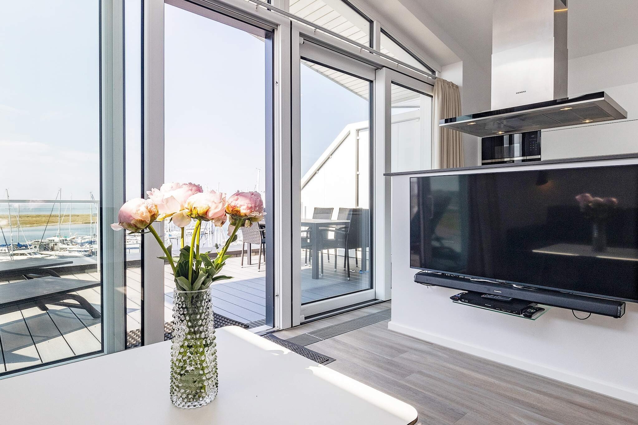 Penthouse met panoramisch uitzicht op zee - Binnen