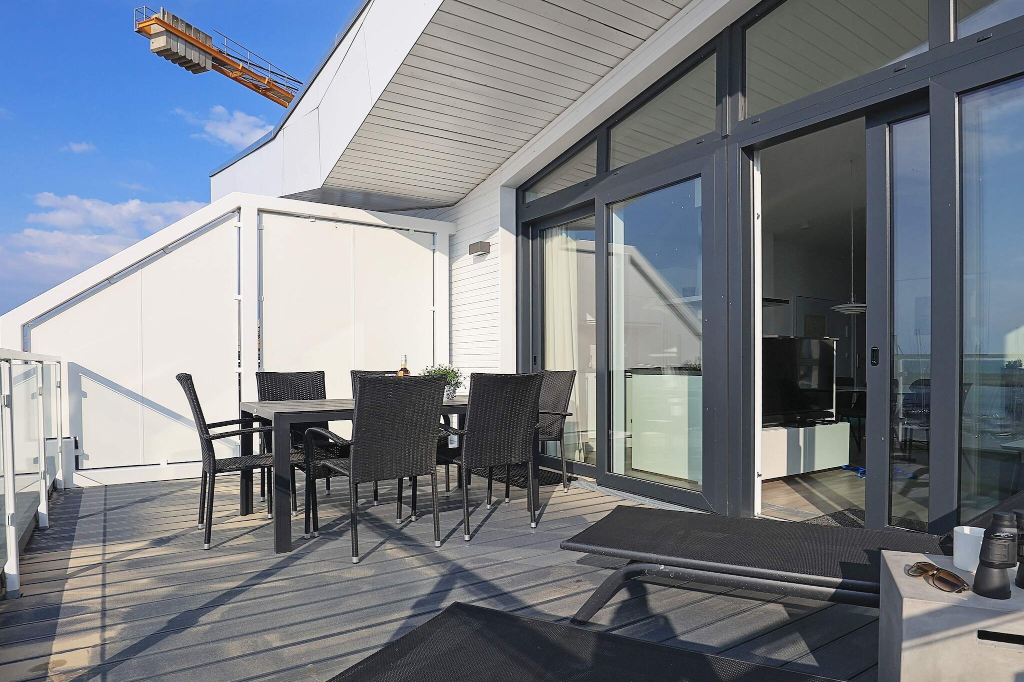 Luxe penthouse met uitzicht op zee