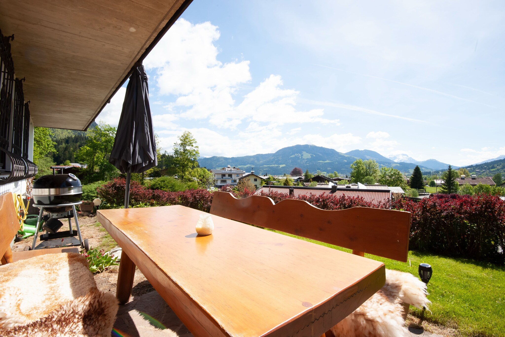 Holzwohnung in St. Johann in Tyrol with terrace