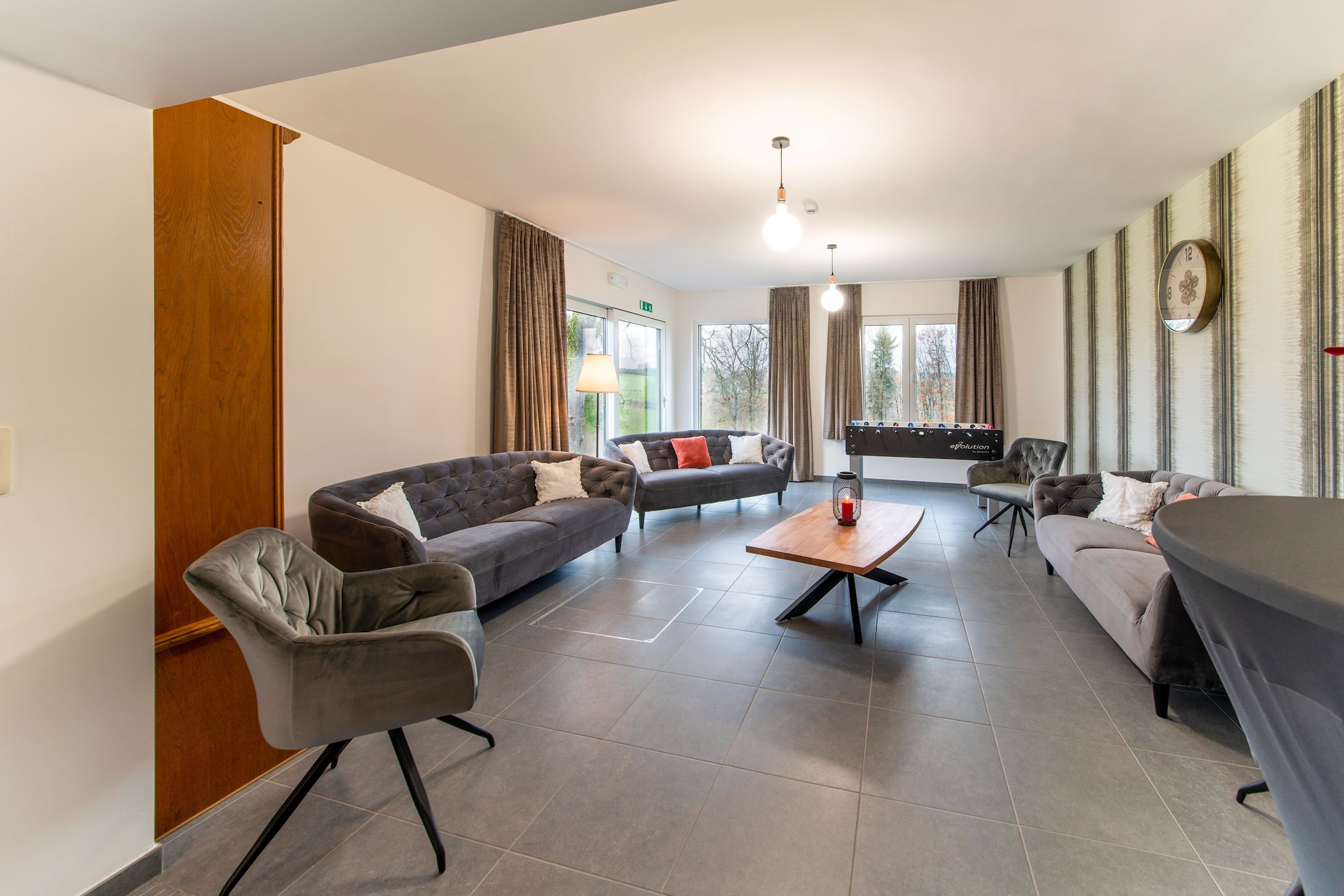 Tucked in the heart of the Ardennes, this elegant holiday home in Waimes offers a peaceful retreat for families and friends. With a private garden, sunny terrace, and on-site parking, itâ€™s the perfect base for nature lovers seeking tranquility and outdoor adventure. The homeâ€™s refined interior and warm ambiance make it ideal for both short getaways and extended stays.

Step outside to explore the lush surroundings on foot or by bike, or take a scenic drive to Lake BÃ¼tgenbach for kayaking, swimming, or lakeside picnics. Motorsport fans will love the proximity to the legendary Spa-Francorchamps F1 circuit, just a short drive away. The region also offers charming villages, forest trails, and panoramic viewpoints that showcase the Ardennesâ€™ natural beauty.

Inside, enjoy a well-equipped kitchen for preparing meals, and gather around the barbecue on summer evenings. The terrace is perfect for sipping wine under the stars, while the peaceful setting ensures restful nights. Whether you're chasing adrenaline or serenity, this Waimes retreat blends comfort with countryside charm.