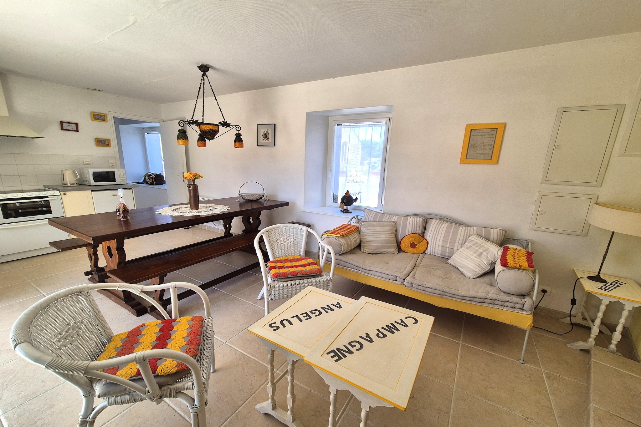 Maison de vacances Tréguidel La retraite de Gilles-Woonkamer