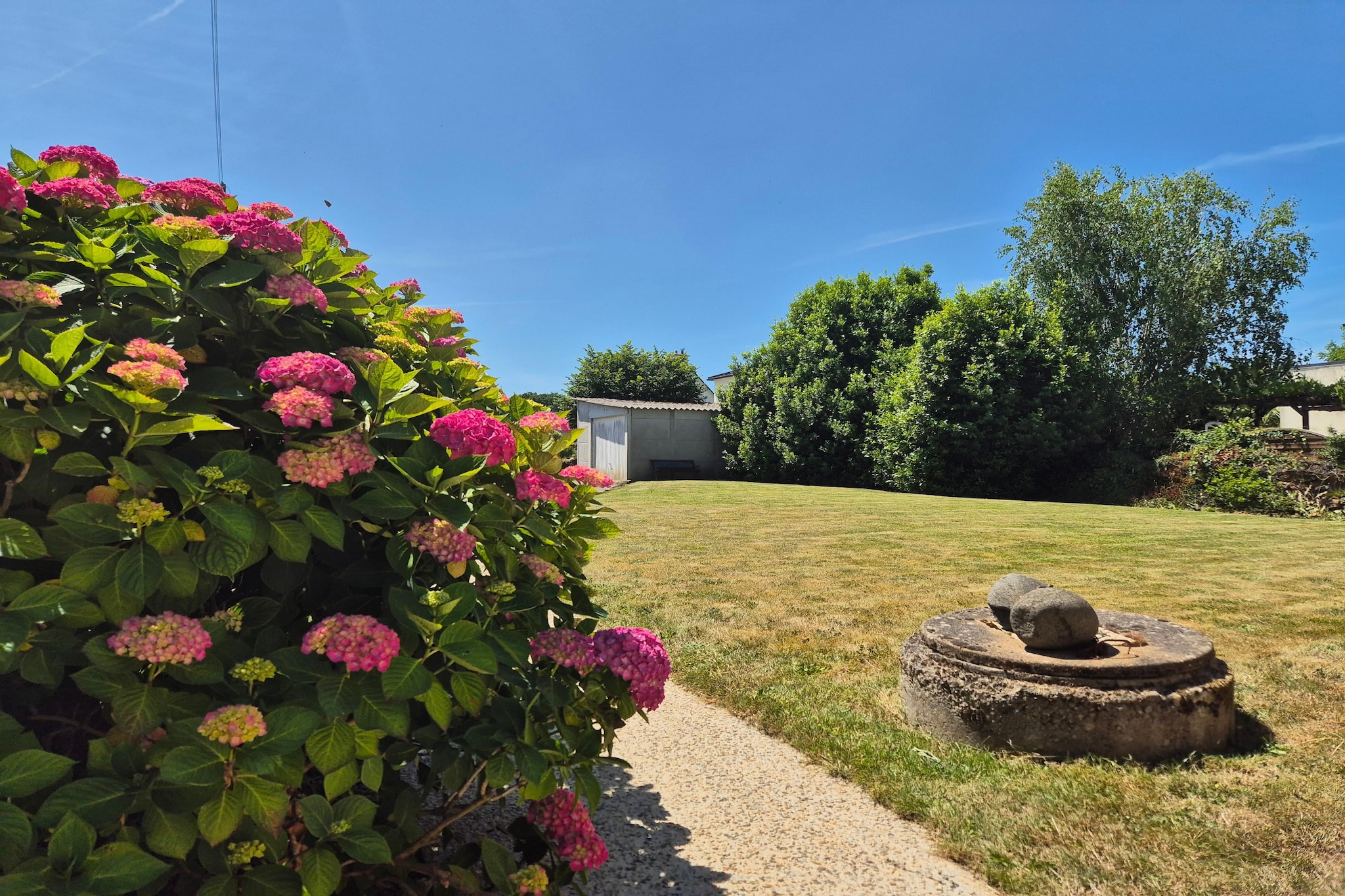 Maison de vacances Tréguidel La retraite de Gilles-Tuinen zomer