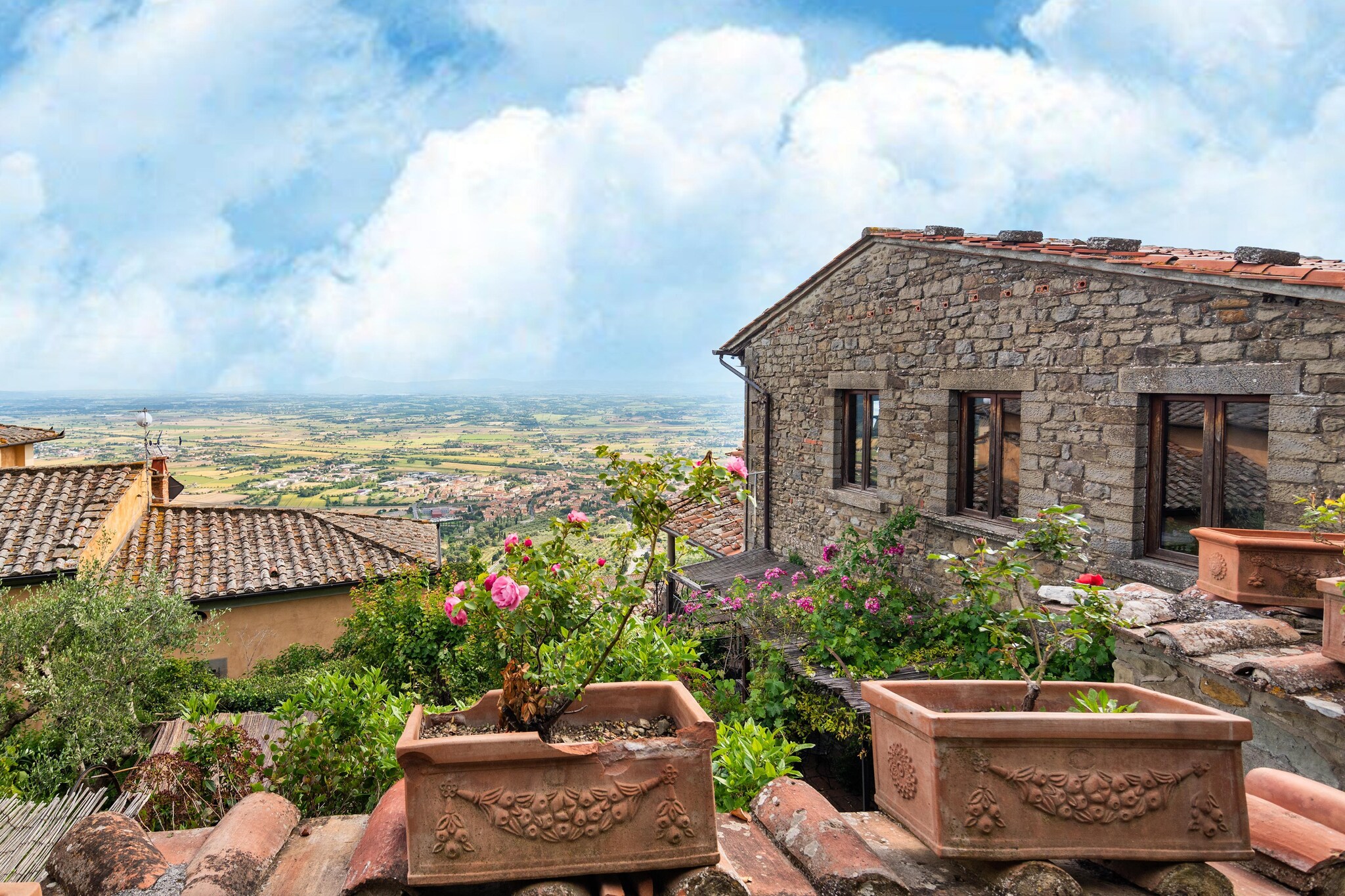 Villa Nigra-Aussicht Sommer