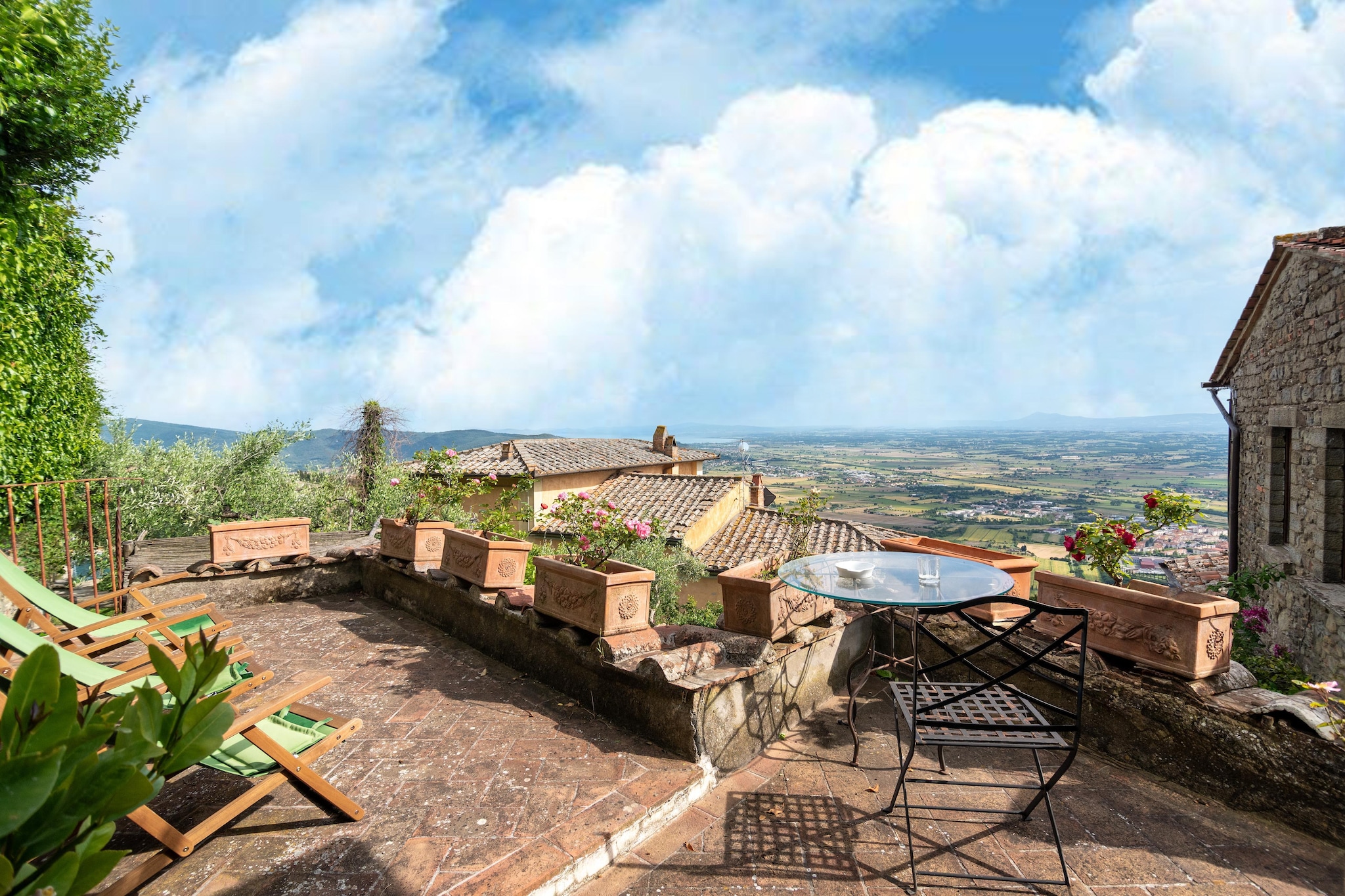 Villa Nigra-Terrassenbalkon