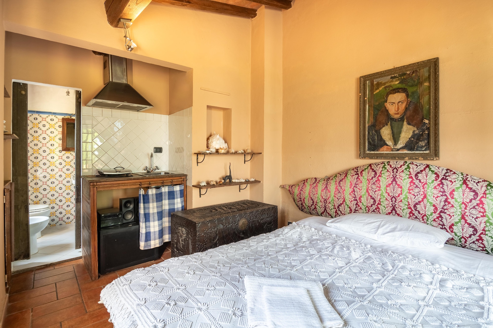 Villa Nigra-Schlafzimmer