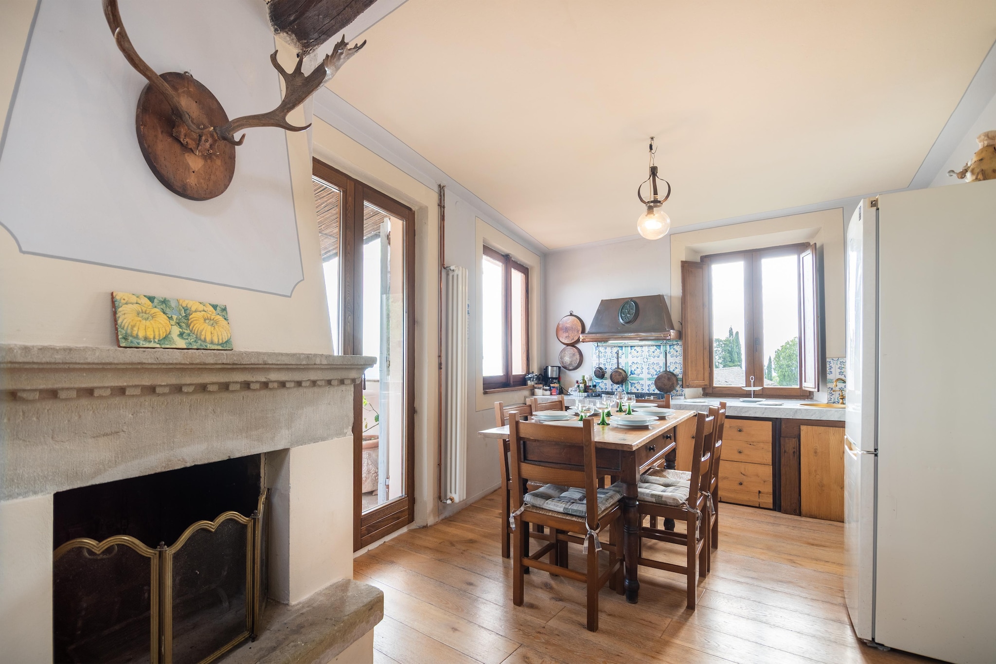 Villa Nigra-Esszimmer